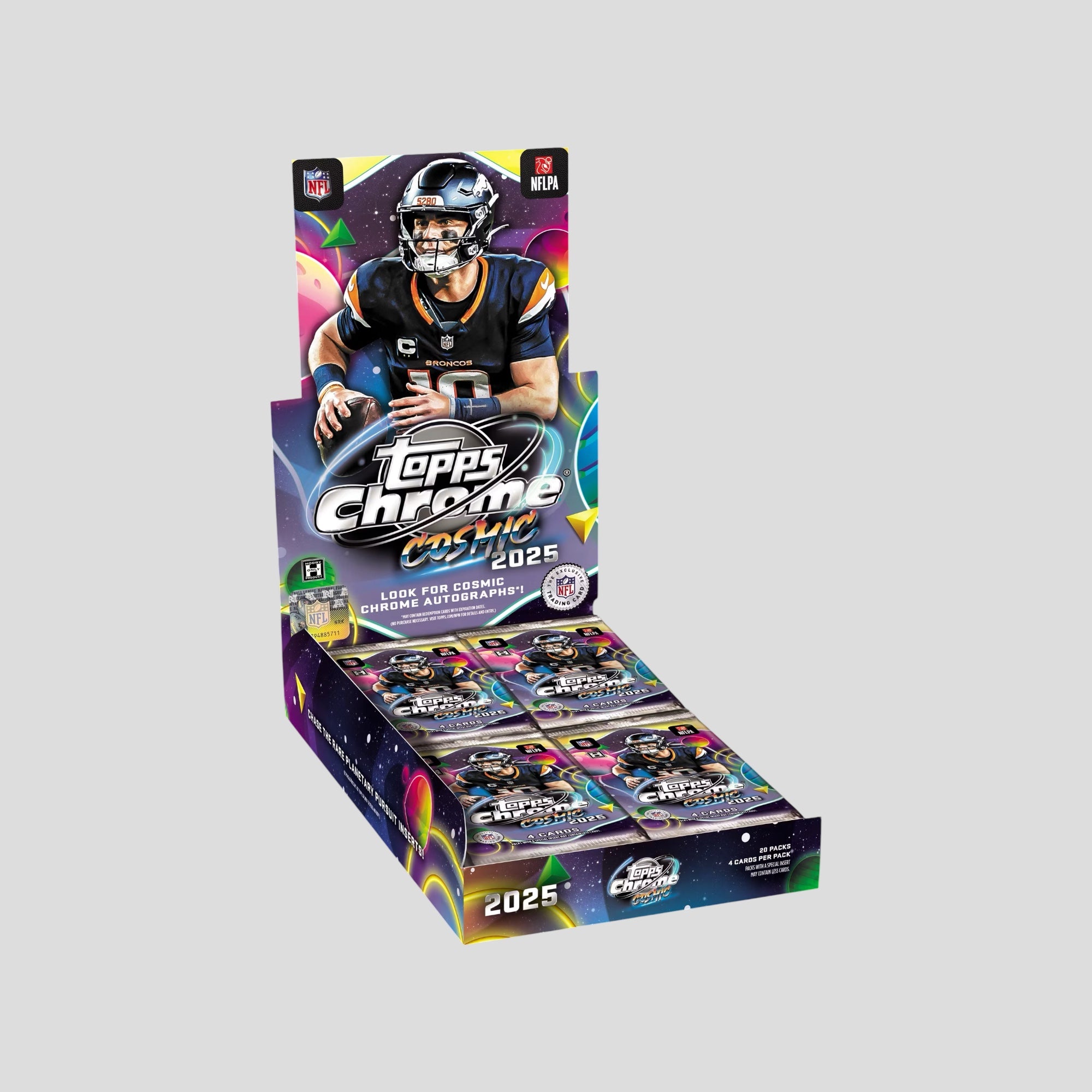 2025 TOPPS COSMIC CHROME FOOTBALL HOBBY BOX