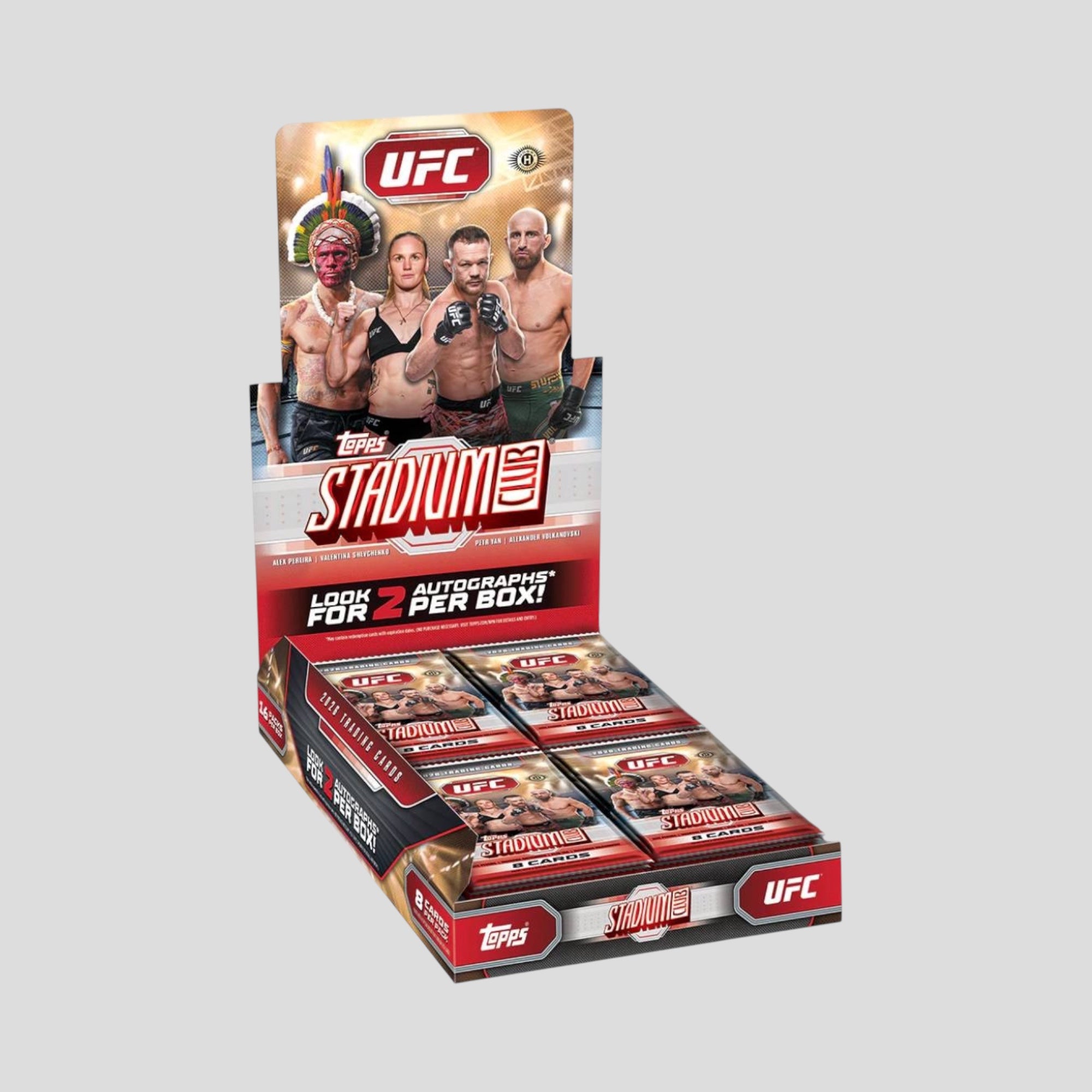 2026 TOPPS STADIUM CLUB UFC HOBBY BOX
