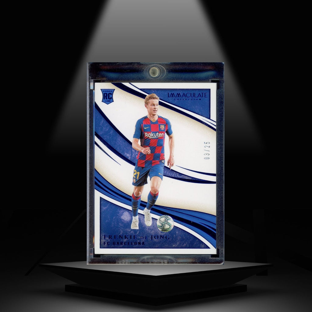 2020 PANINI IMMACULATE FRENKIE DE JONG #/25 RC