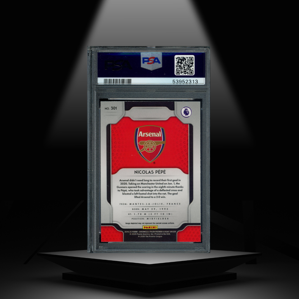 2019-20 PANINI CHRONICLES NICOLAS PÉPÉ PSA10 RC
