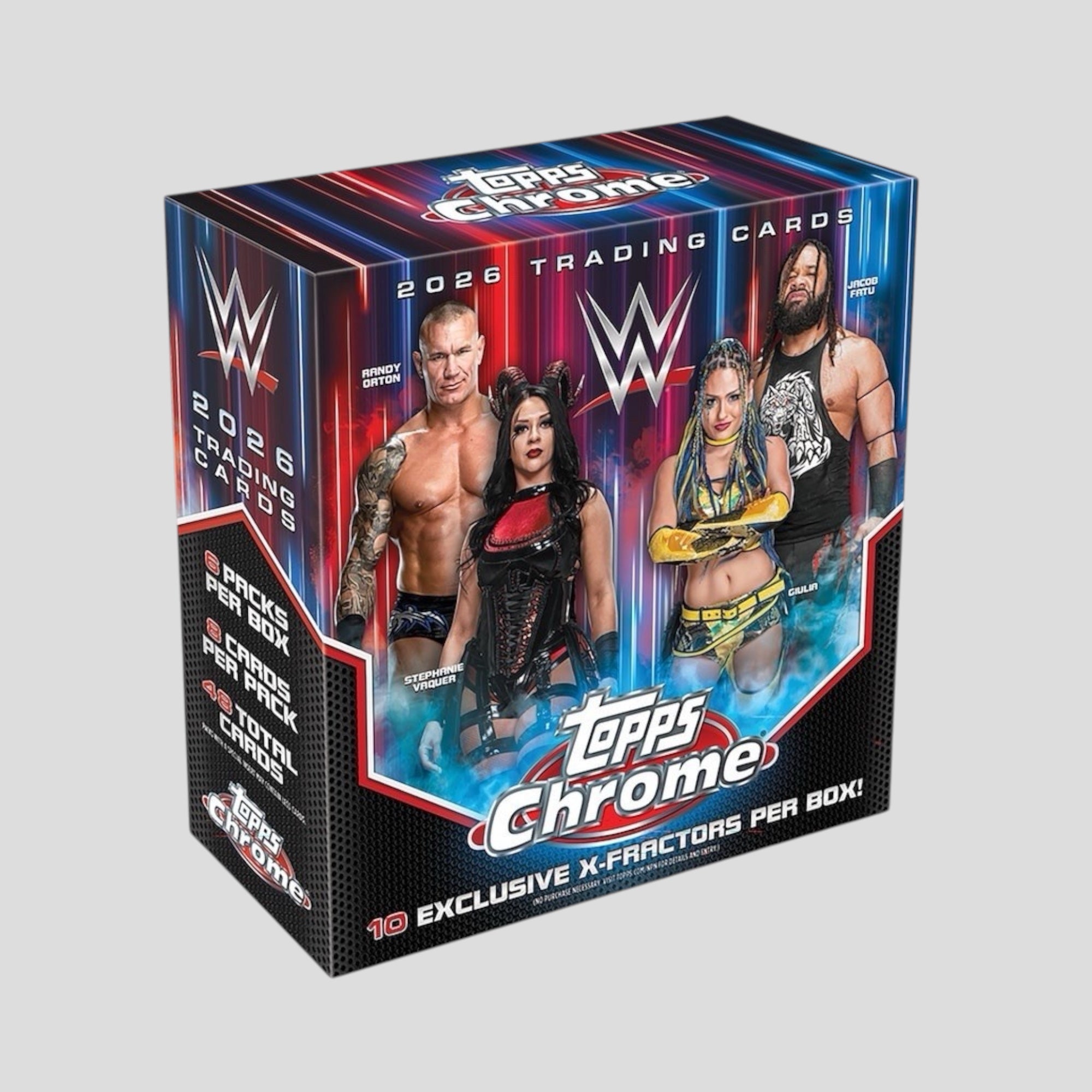 2026 TOPPS CHROME WWE MEGA BOX