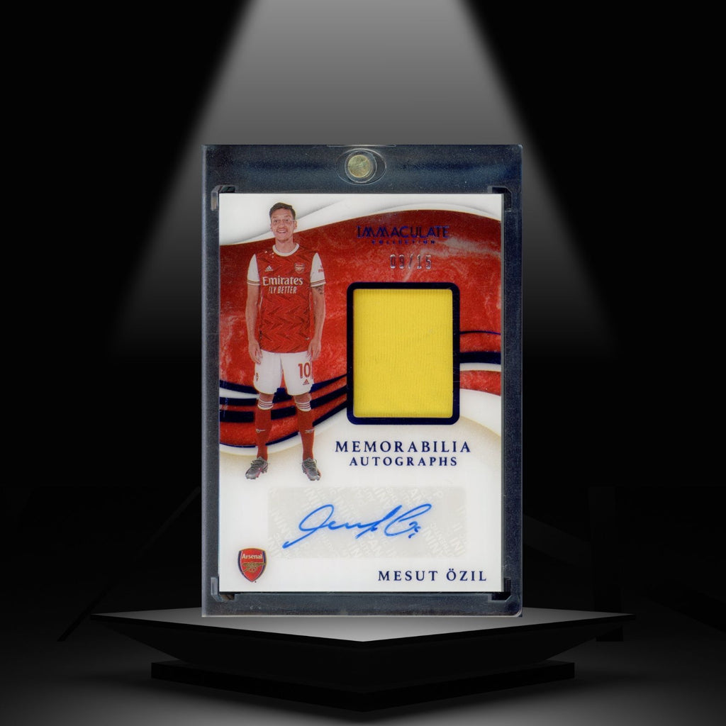 2020 PANINI IMMACULATE MESUT ÖZIL #/15 PATCH AUTOGRAPH