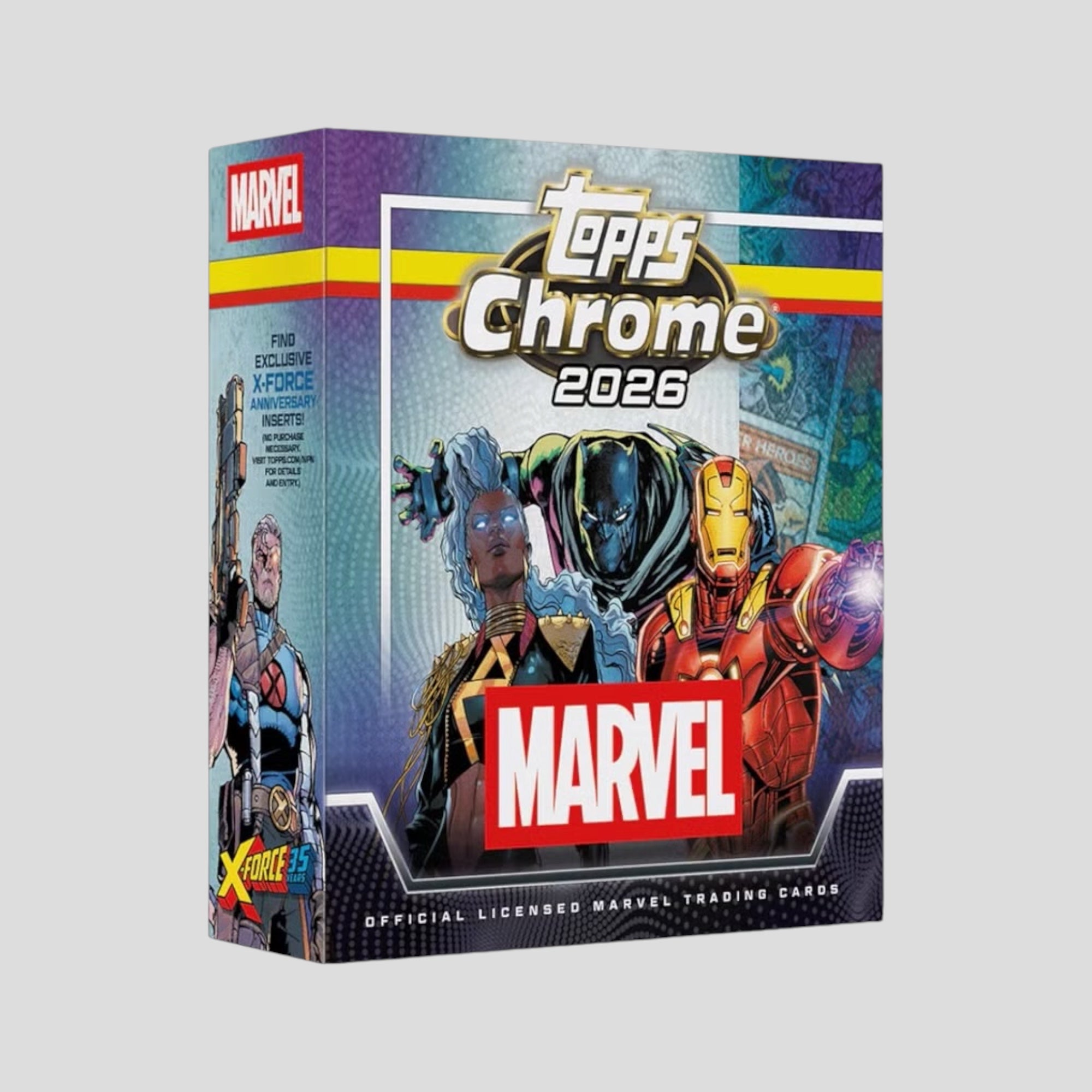 2026 TOPPS CHROME MARVEL COMICS MEGA BOX