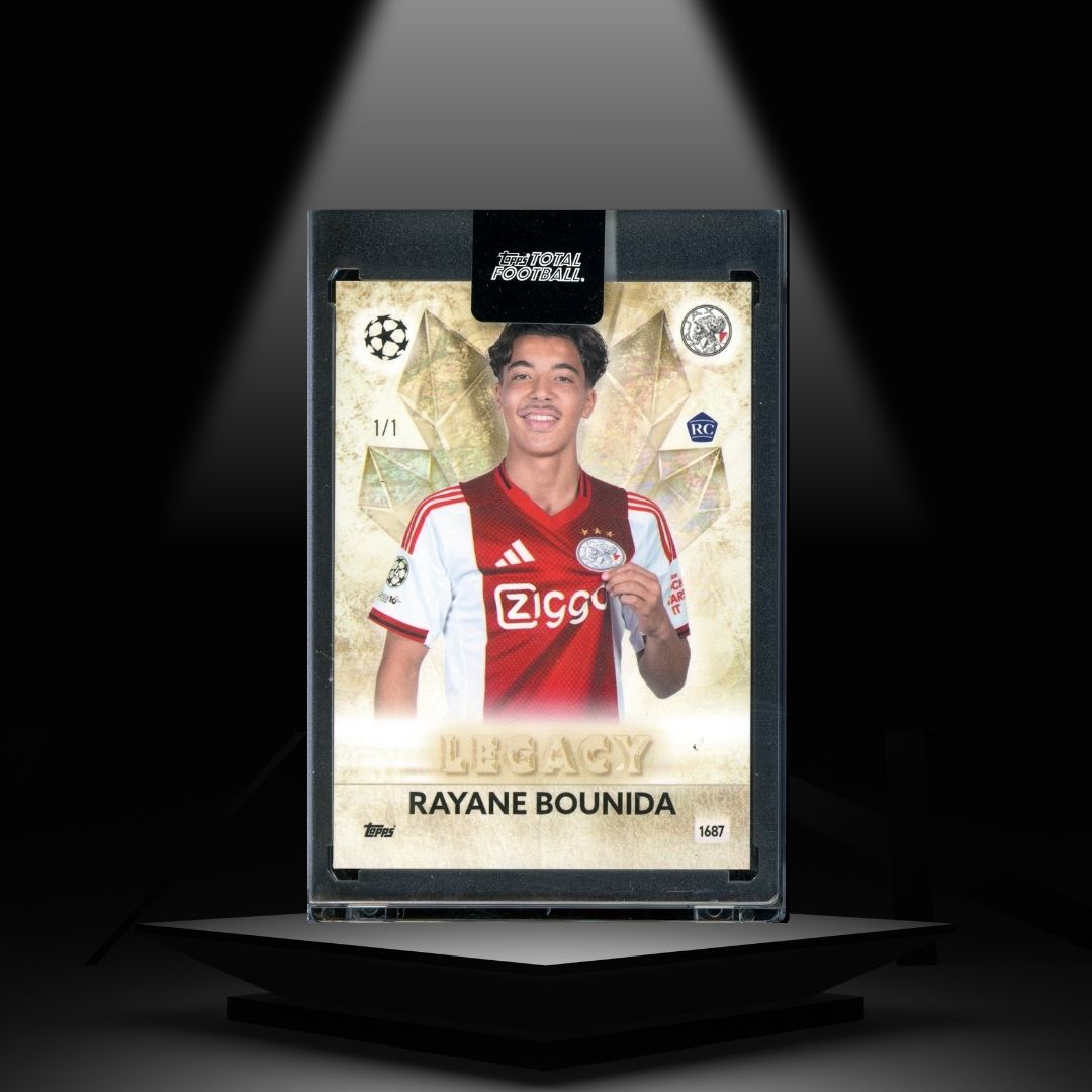 2026 TOPPS TOTAL FOOTBALL RAYANE BOUNIDA 1/1 RC