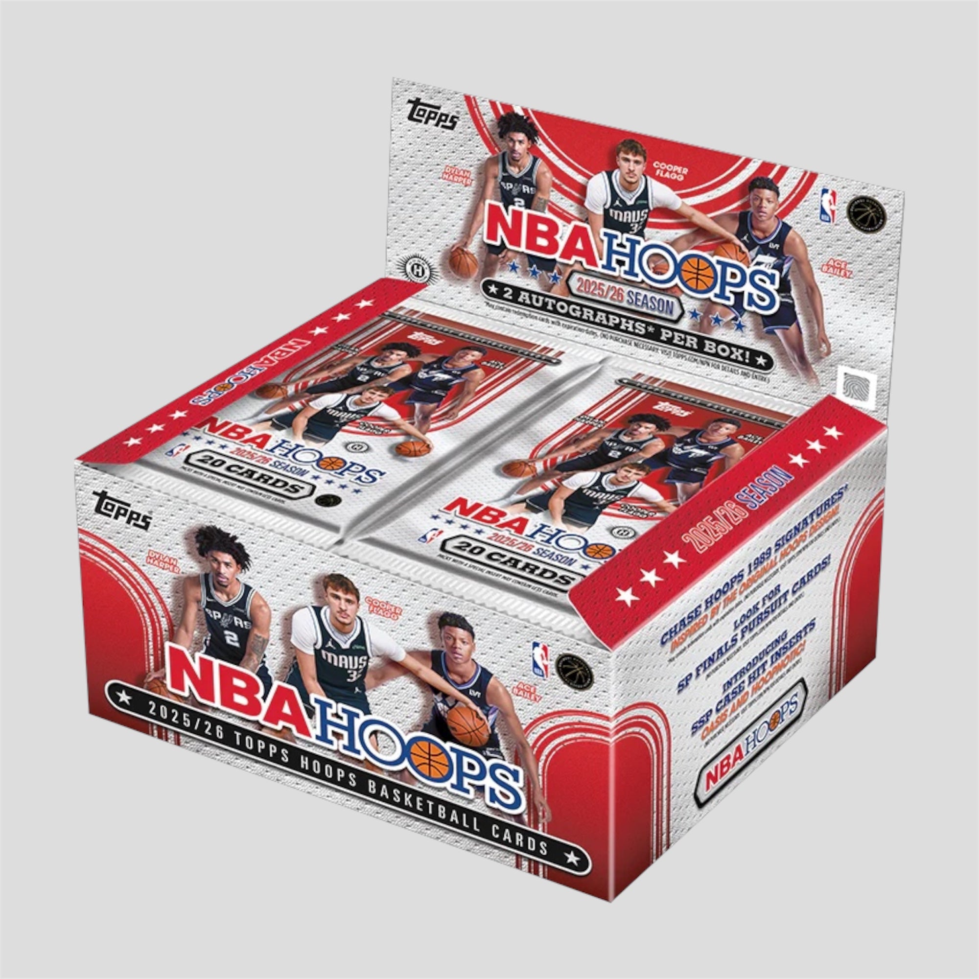2025-26 TOPPS NBA HOOPS BASKETBALL HOBBY JUMBO BOX