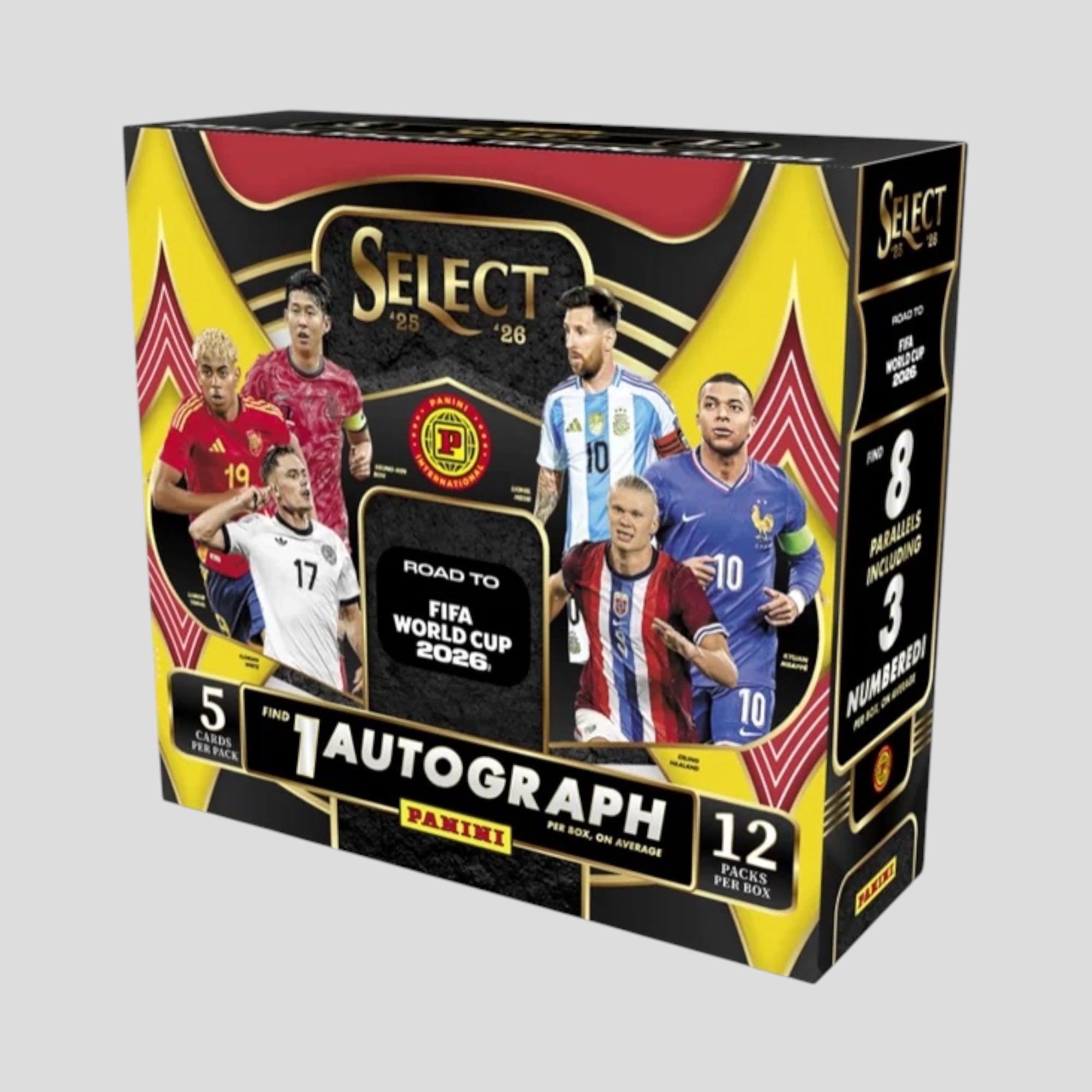 2025-26 PANINI SELECT ROAD TO WORLD CUP INTERNATIONAL HOBBY BOX