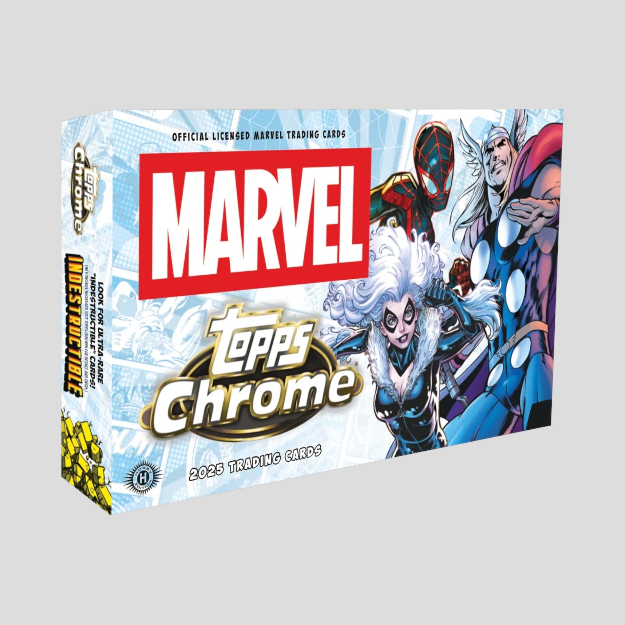 2025 TOPPS CHROME MARVEL COMICS HOBBY BOX