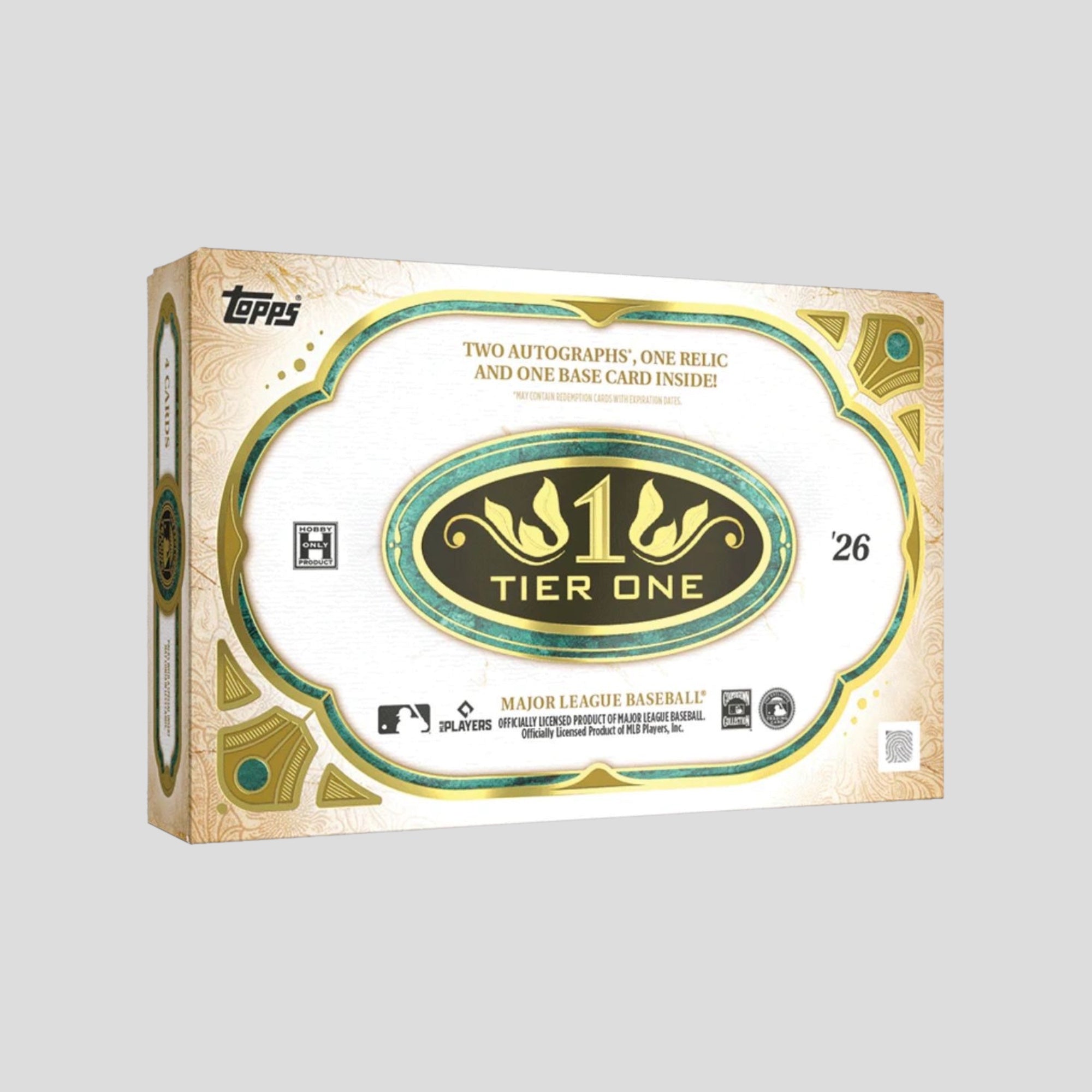 2026 TOPPS TIER ONE BASEBALL HOBBY BOX