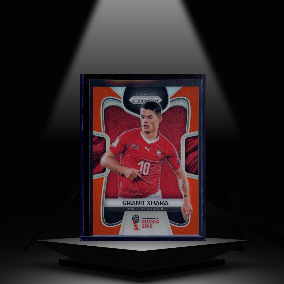 2018 PANINI PRIZM FIFA WORLD CUP GRANIT XHAKA #/65