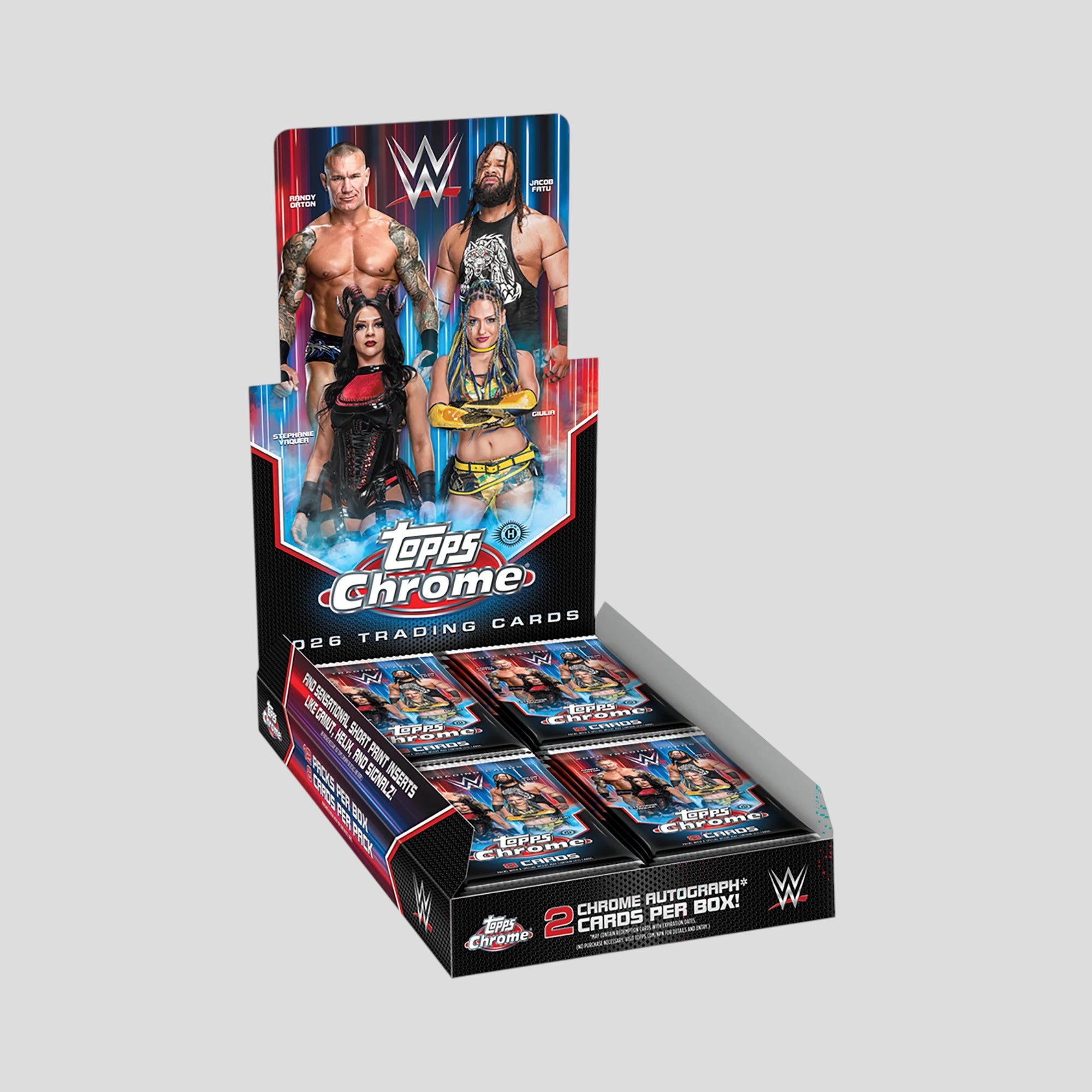 2026 TOPPS CHROME WWE HOBBY BOX