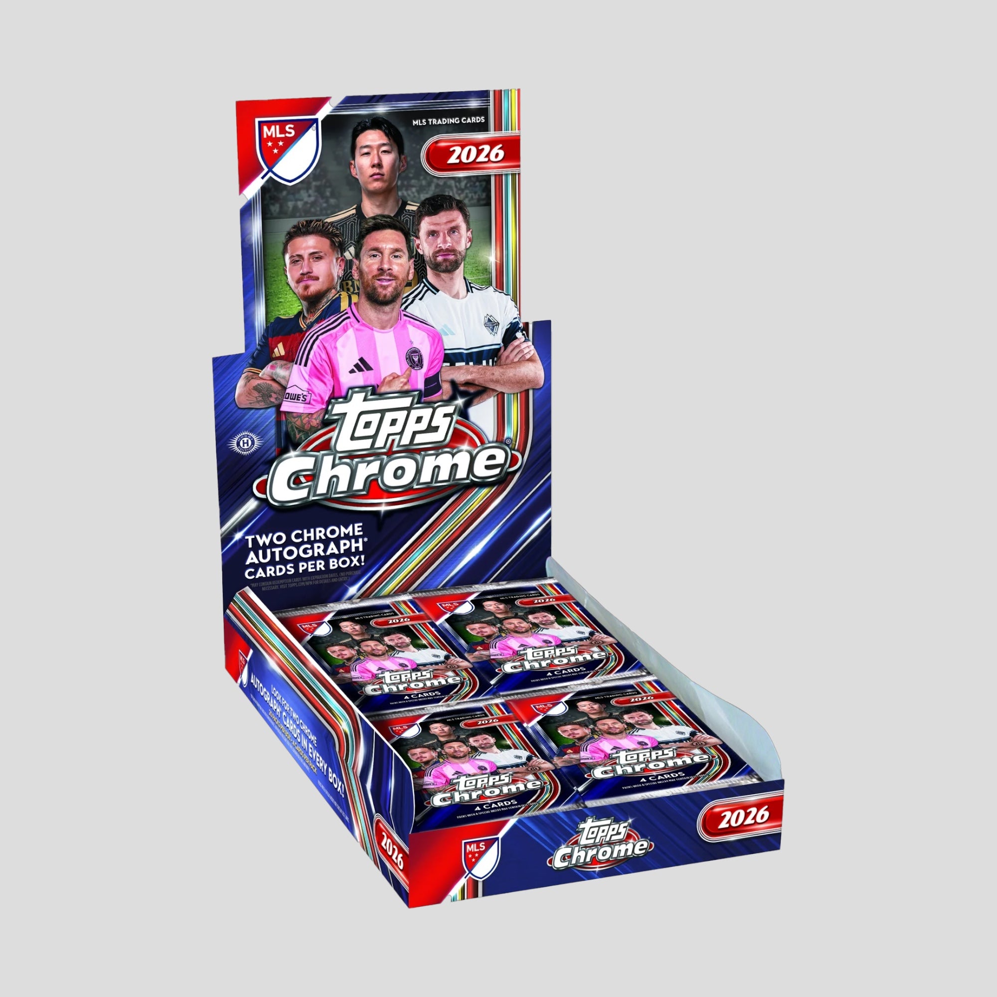 2026 TOPPS CHROME MLS HOBBY BOX