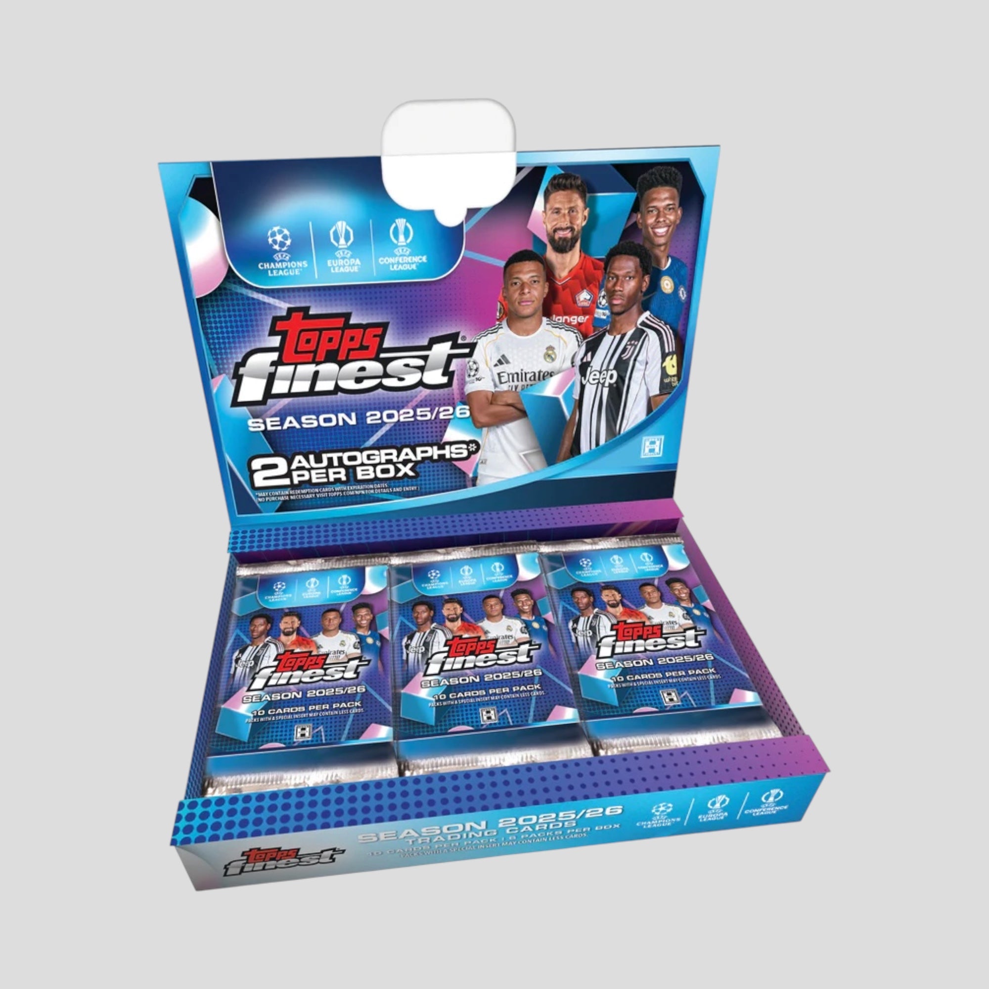 2025-26 FUTERA FC ARSENAL PLATINUM HOBBY BOX – CTRL CARDS