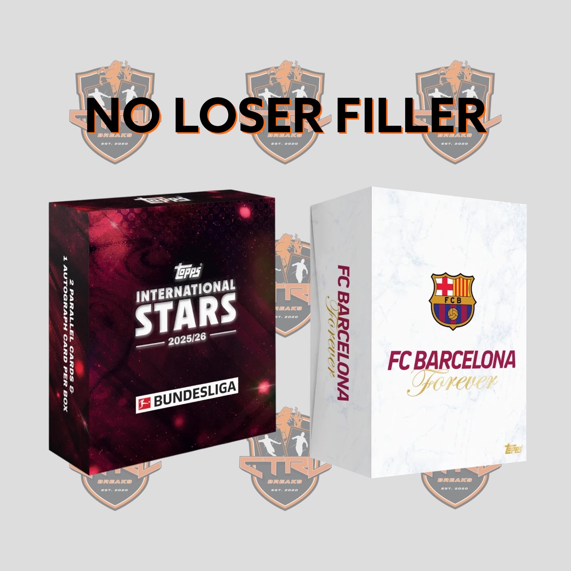 *NO LOSER FILLER* BULI INT'L STARS #1 + BARCA FOREVER #1
