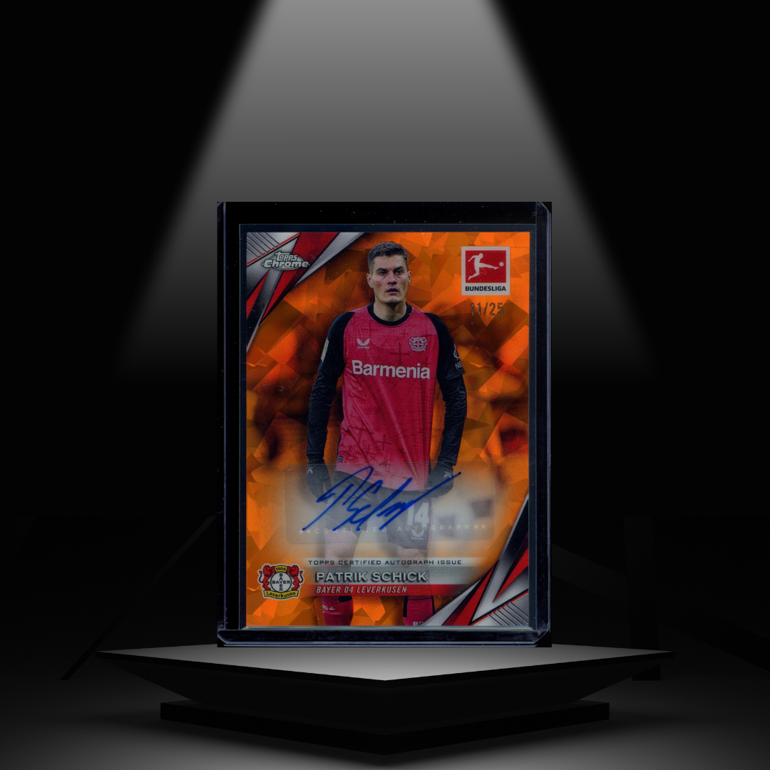 2024-25 TOPPS SAPPHIRE BUNDESLIGA PATRIK SCHICK #/25 AUTOGRAPH