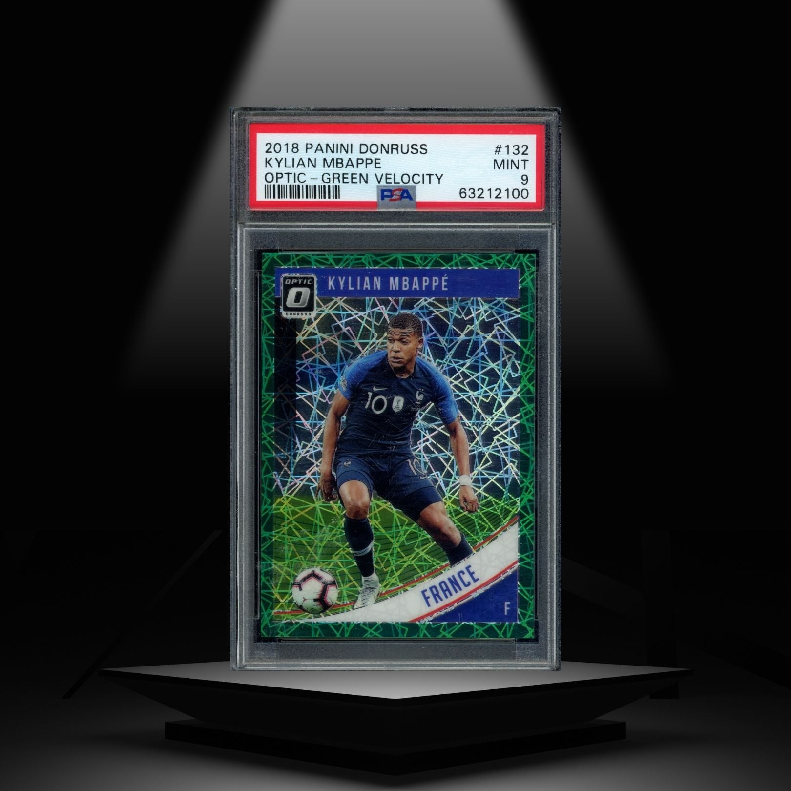 2018-19 PANINI DONRUSS KYLIAN MBAPPÉ #/200 PSA9