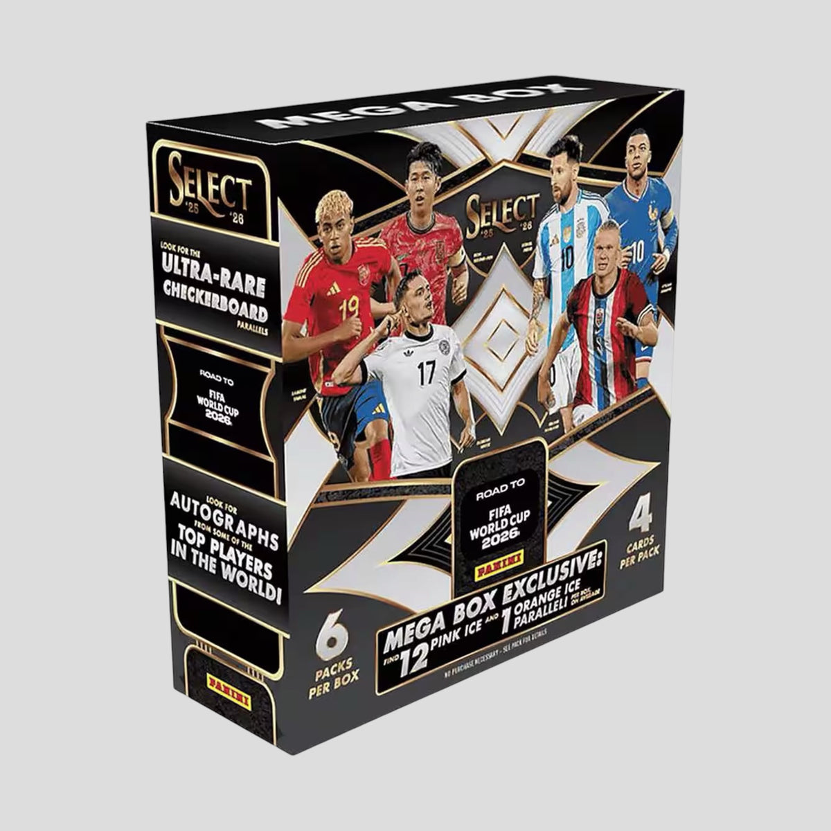 2025-26 PANINI SELECT ROAD TO WORLD CUP MEGA BOX
