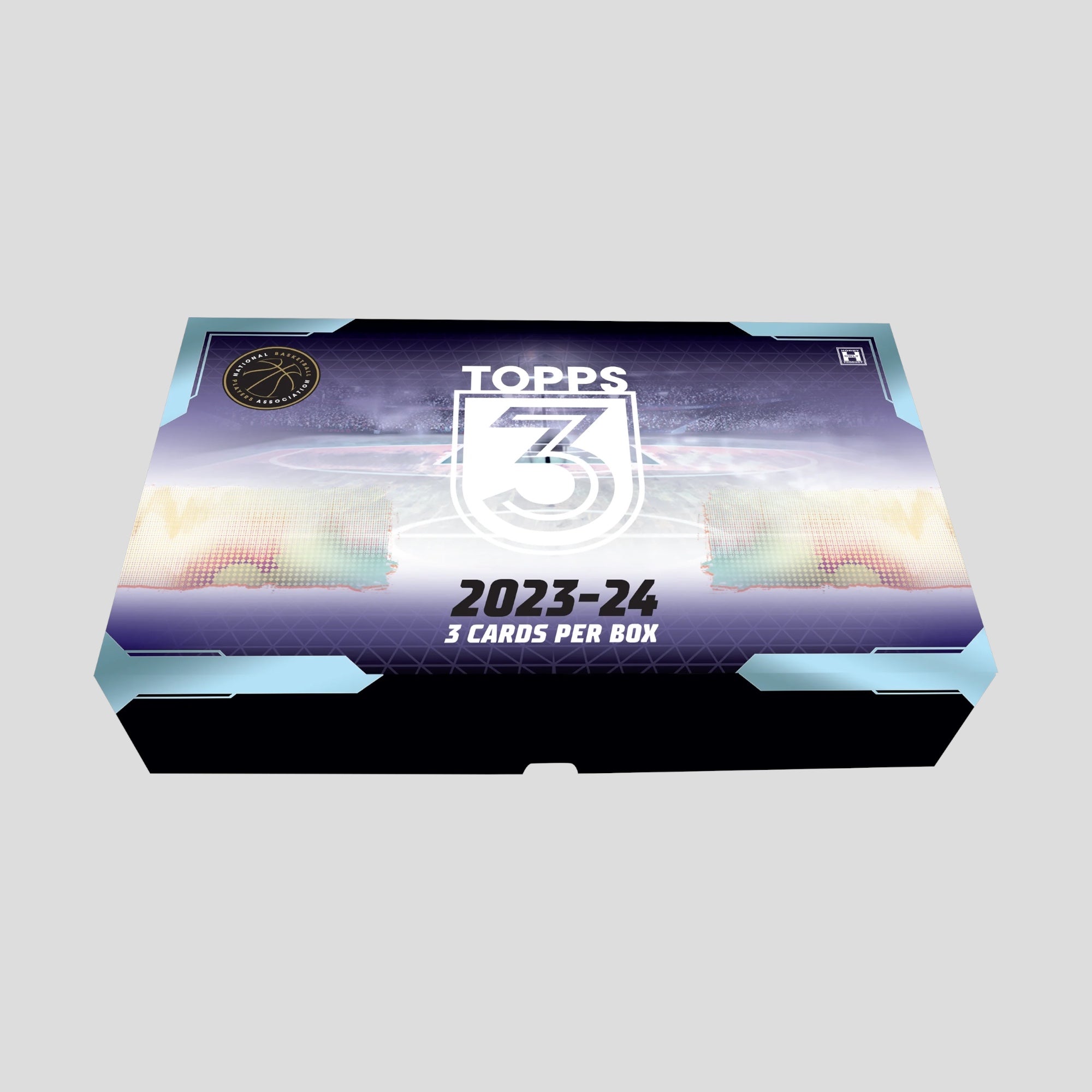 2023-24 TOPPS THREE BASKETBALL HOBBY BOX