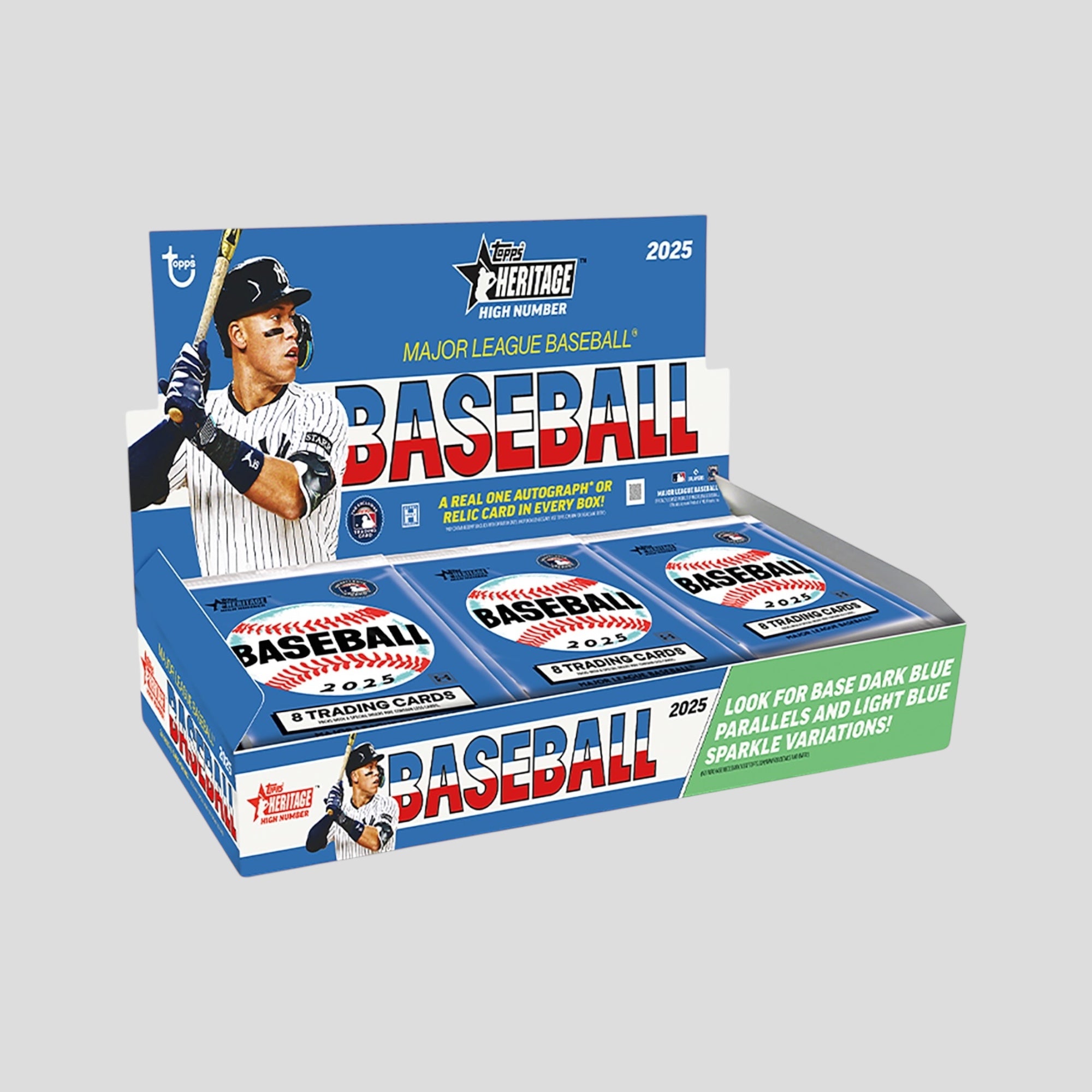 2025 TOPPS HERITAGE HIGH NUMBER BASEBALL HOBBY BOX