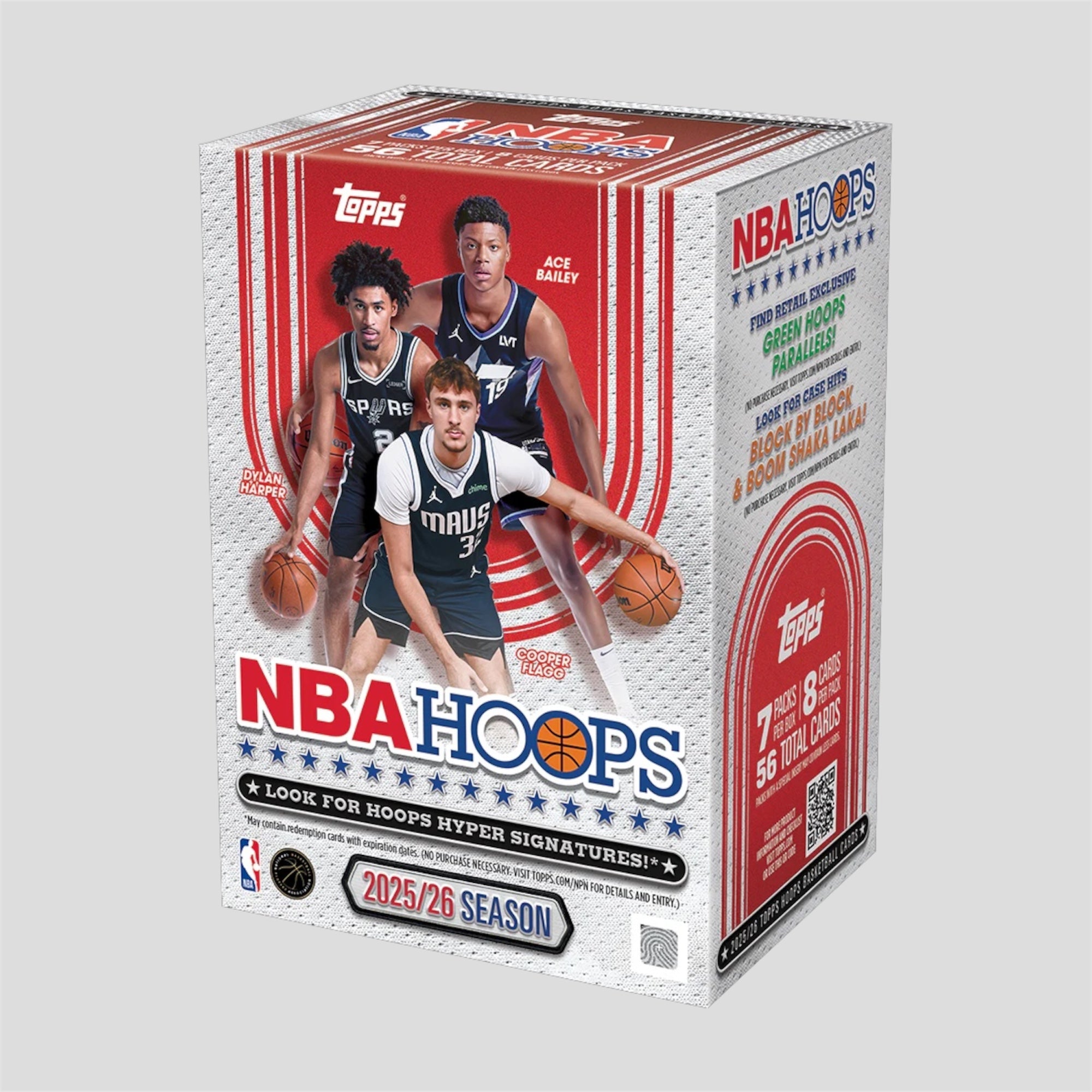 2025-26 TOPPS NBA HOOPS BASKETBALL VALUE BOX
