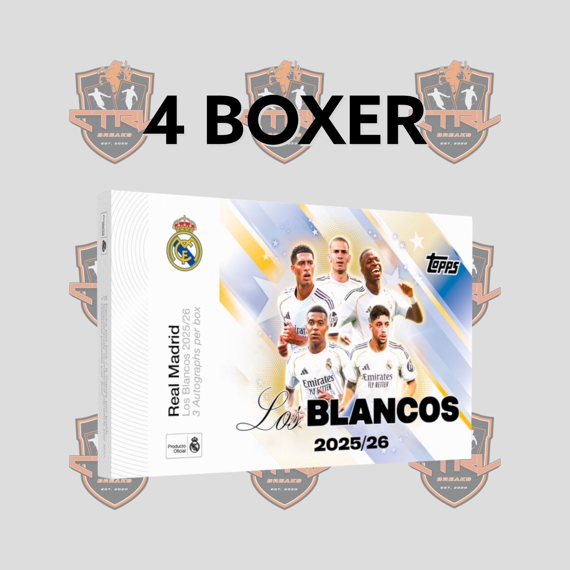 TOPPS LOS BLANCOS REAL MADRID 2025-26 #1