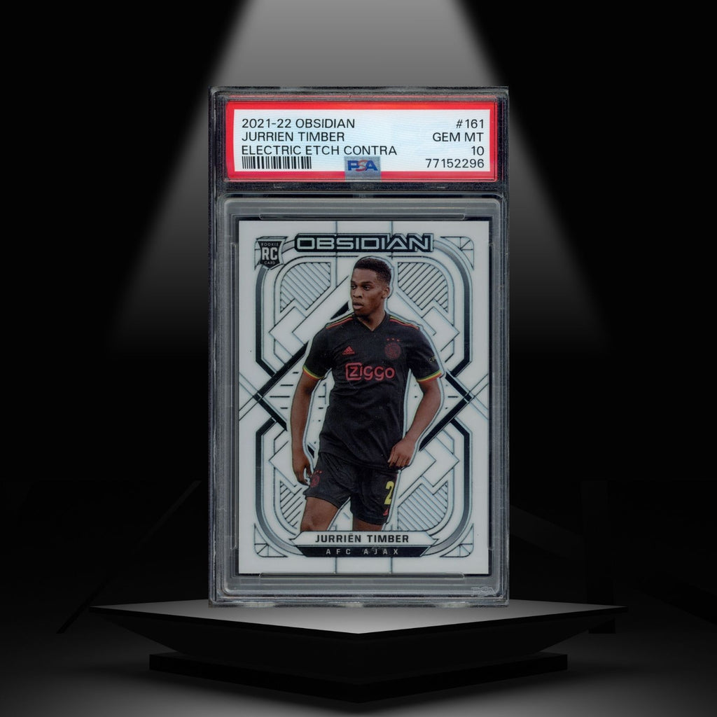 2021-22 PANINI OBSIDIAN JURRIËN TIMBER #/9 PSA10 RC