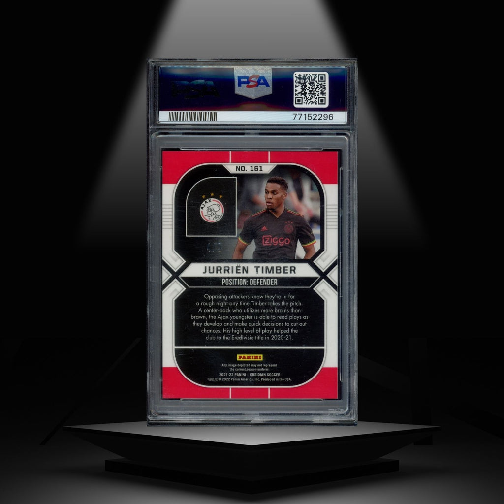 2021-22 PANINI OBSIDIAN JURRIËN TIMBER #/9 PSA10 RC