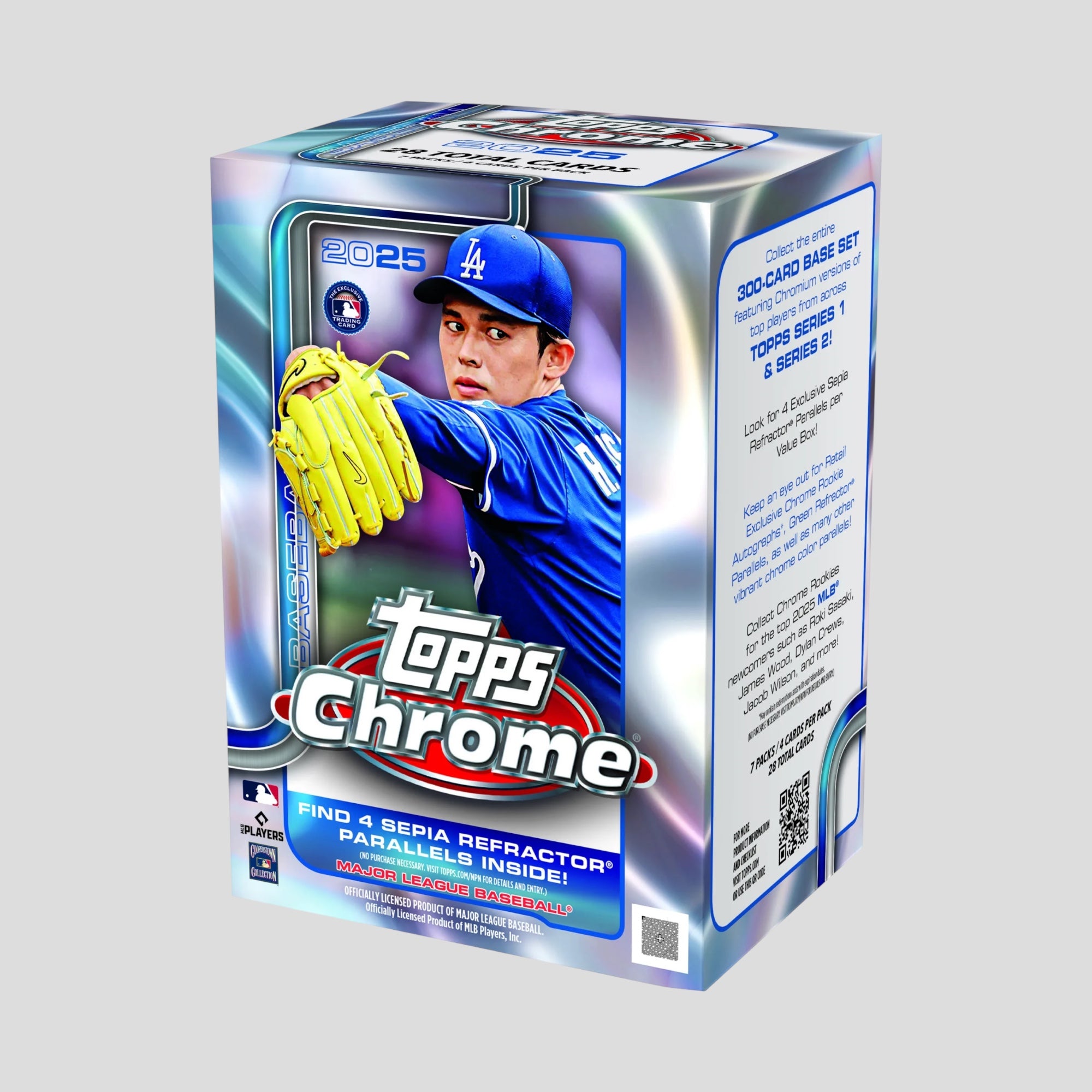 2025 TOPPS CHROME BASEBALL VALUE BOX