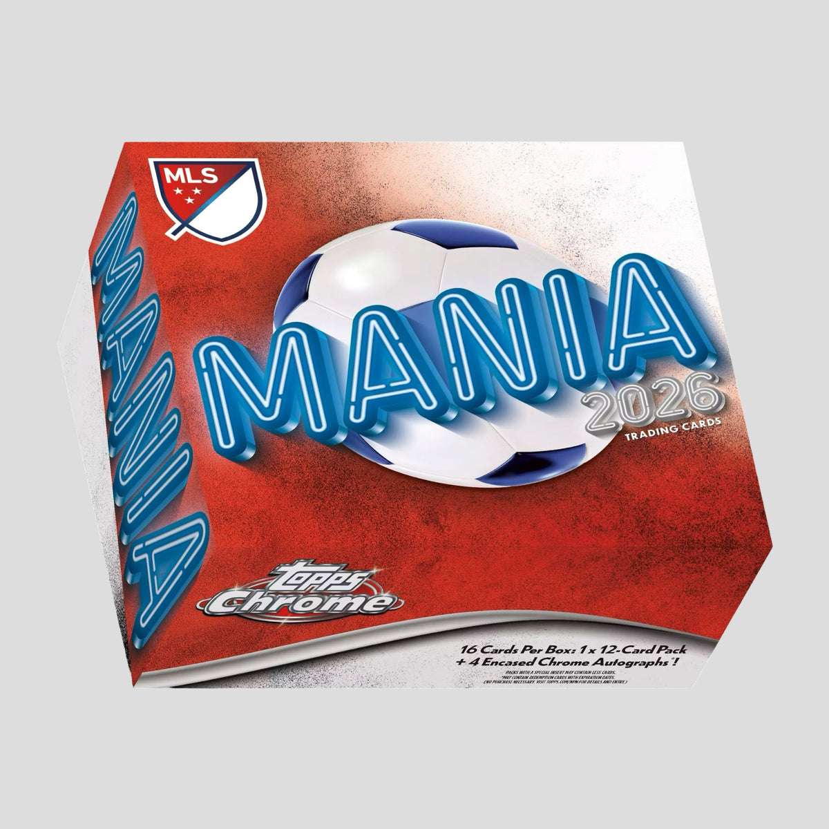 2026 TOPPS CHROME MLS MANIA BOX