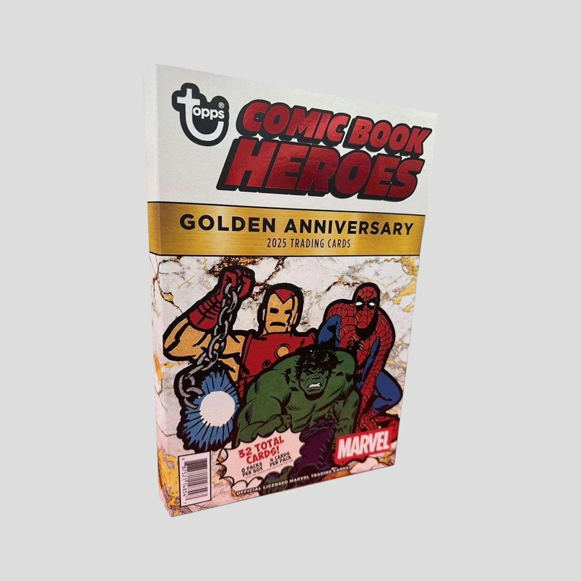 2025 MARVEL COMIC BOOK HEROES 1975 GOLDEN ANNIVERSARY HOBBY BOX