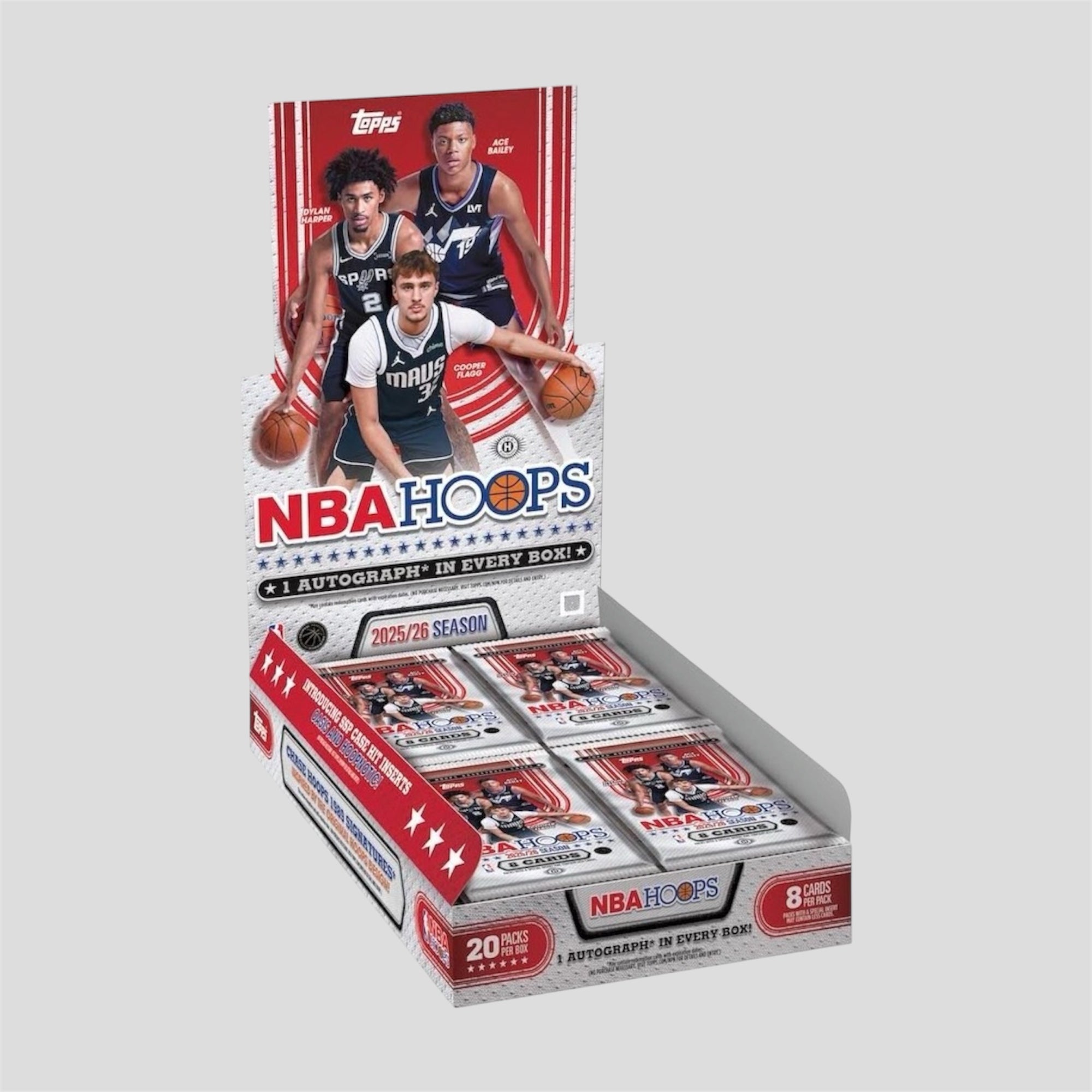 2025-26 TOPPS NBA HOOPS BASKETBALL HOBBY BOX