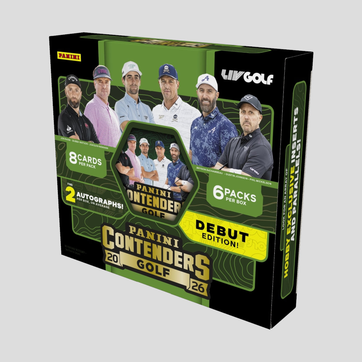 2026 PANINI CONTENDERS LIV GOLF HOBBY BOX