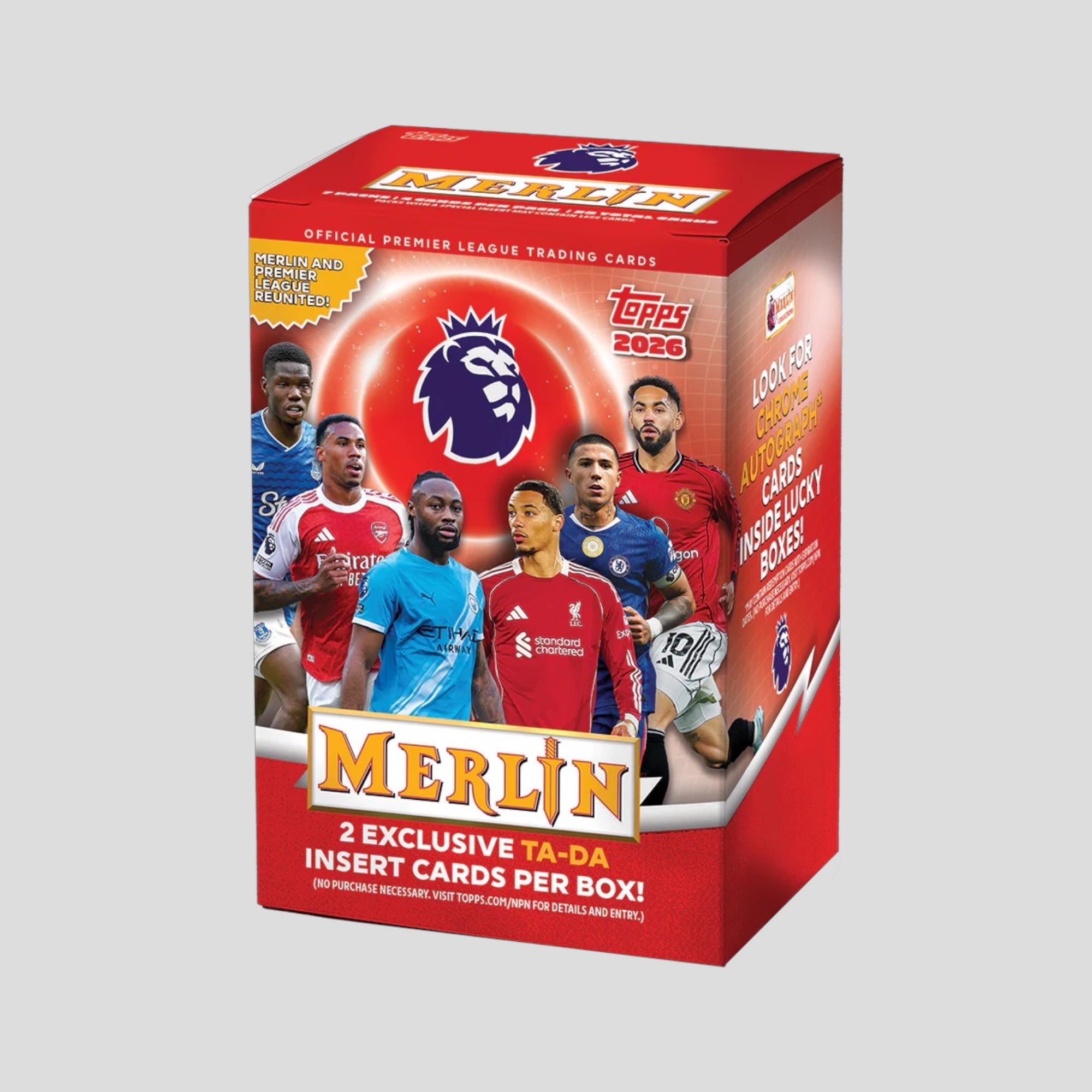 2025-26 TOPPS MERLIN PREMIER LEAGUE VALUE BOX