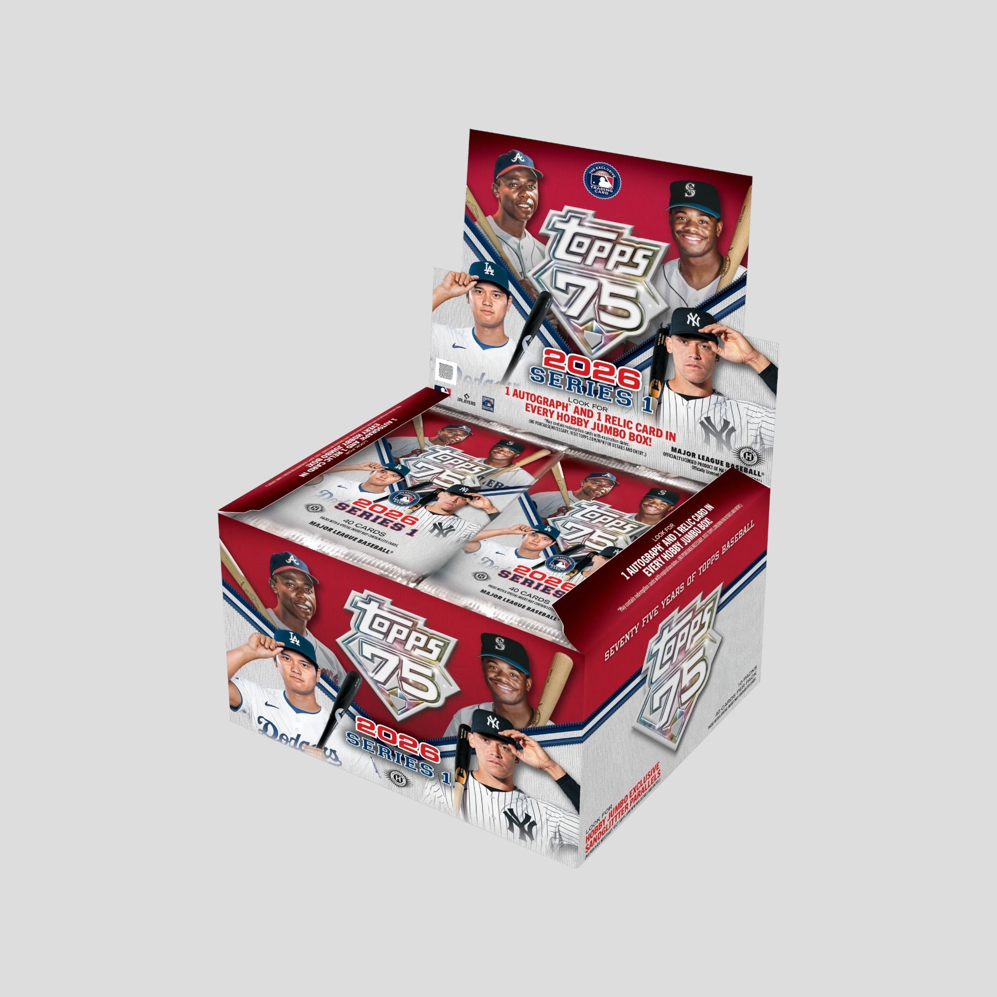 2026 TOPPS SERIES 1 BASEBALL HOBBY JUMBO BOX