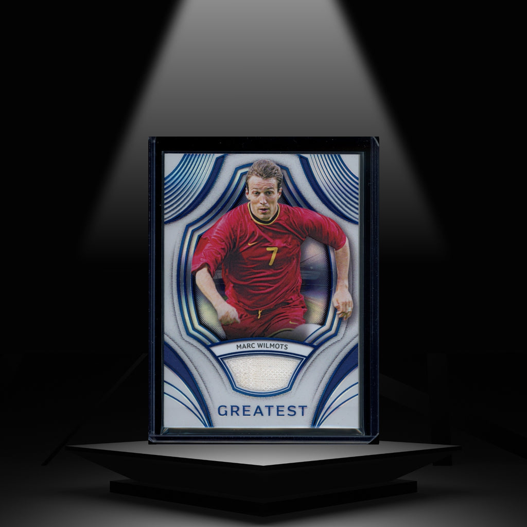 2025 FUTERA WORLD FOOTBALL PLATINUM MARC WILMOTS #/09 PATCH