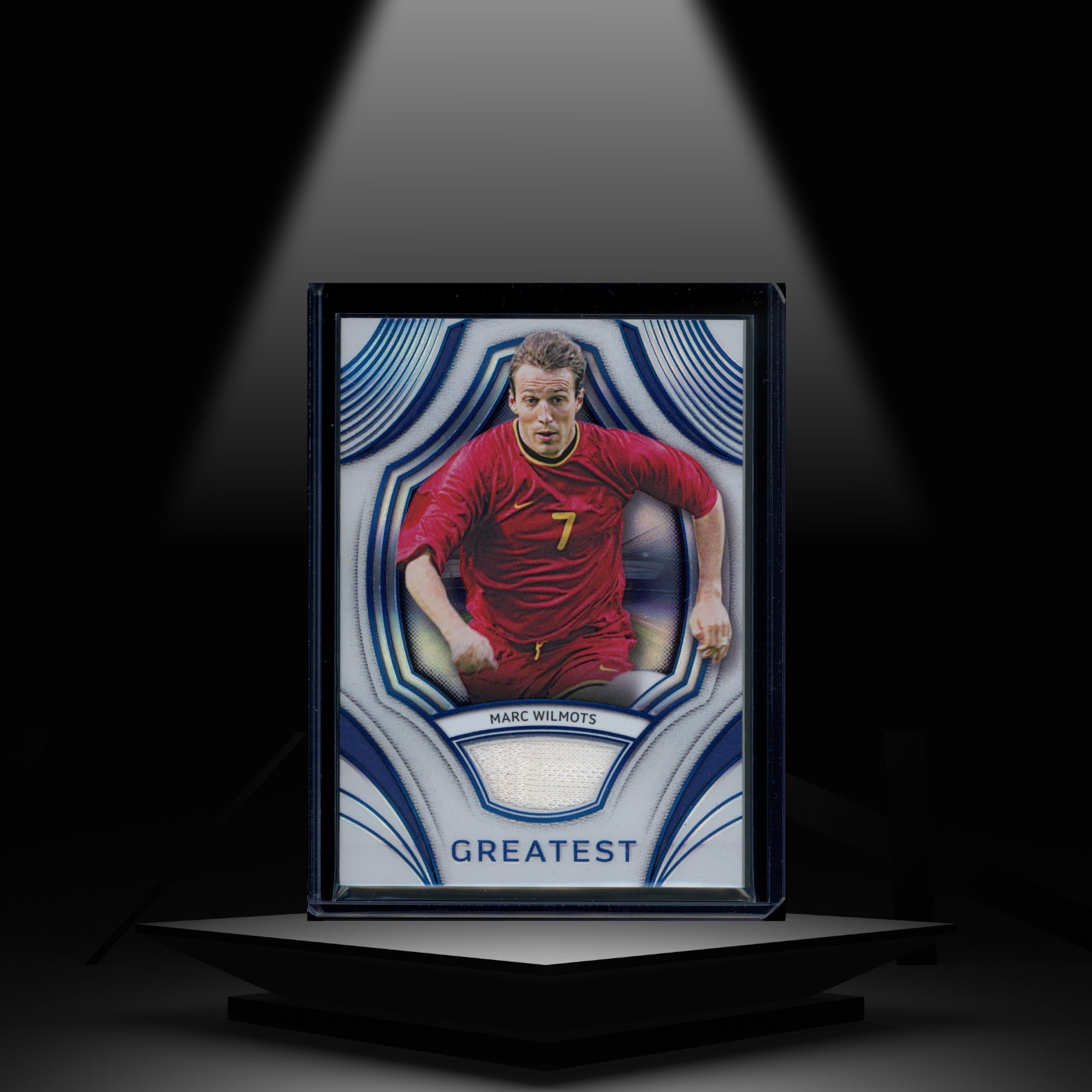 2025 FUTERA WORLD FOOTBALL PLATINUM MARC WILMOTS #/09 PATCH