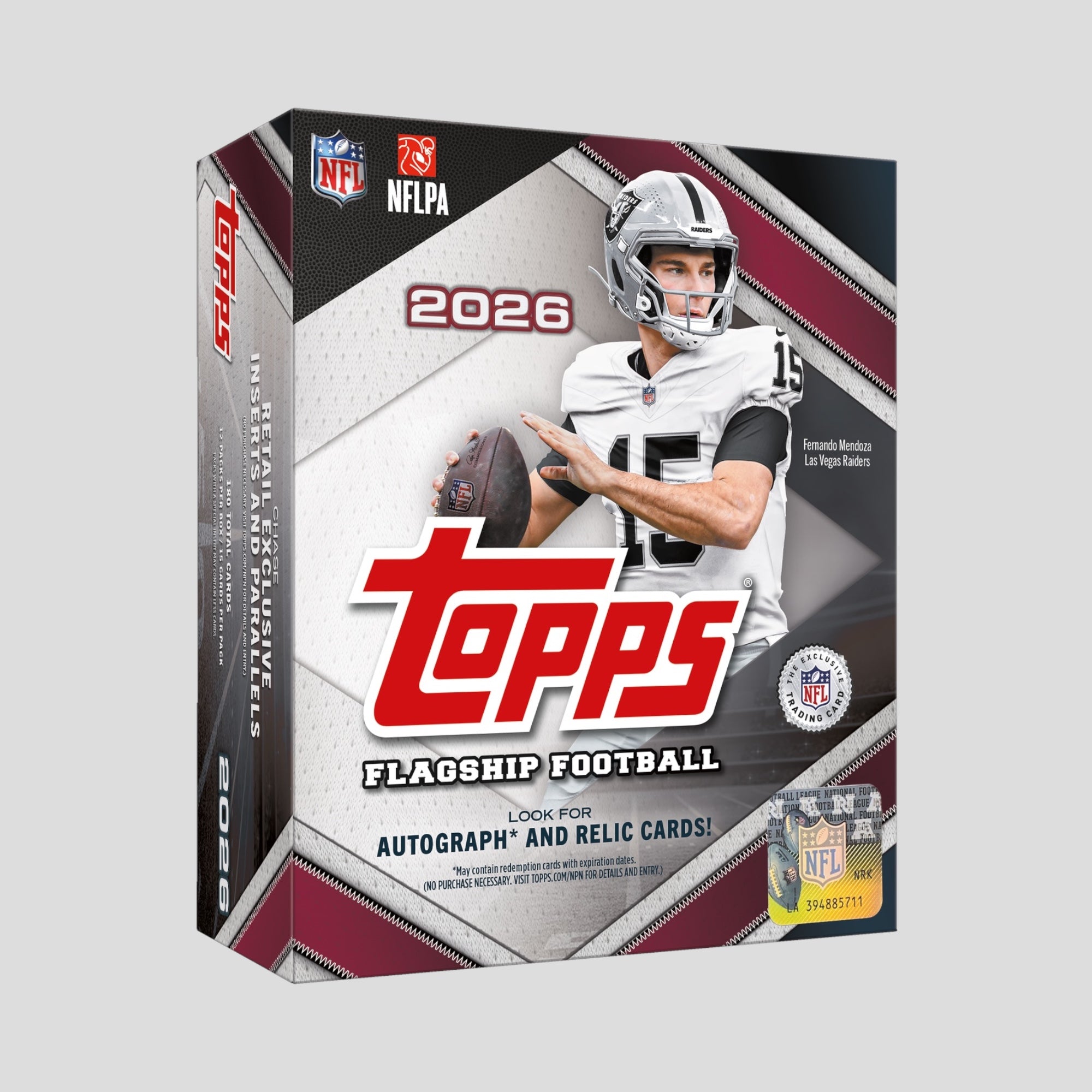 2026 TOPPS FLAGSHIP FOOTBALL MEGA BOX