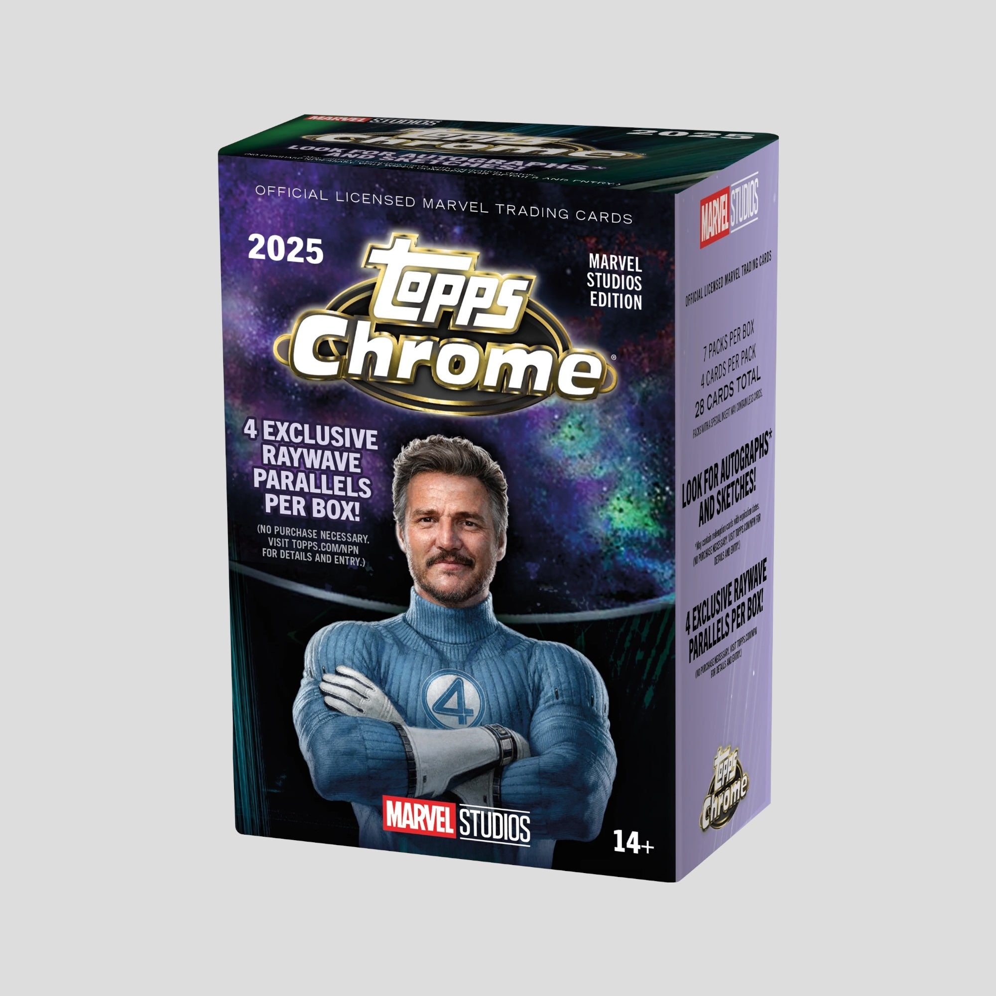 2025 TOPPS MARVEL STUDIOS CHROME VALUE BOX (PRE-ORDER)
