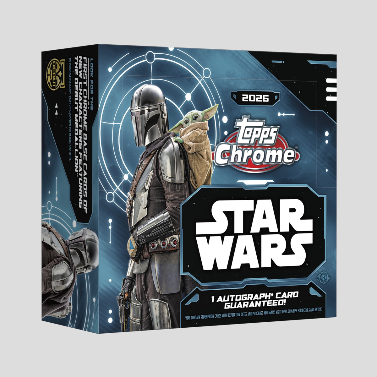 2026 TOPPS CHROME STAR WARS HOBBY BOX
