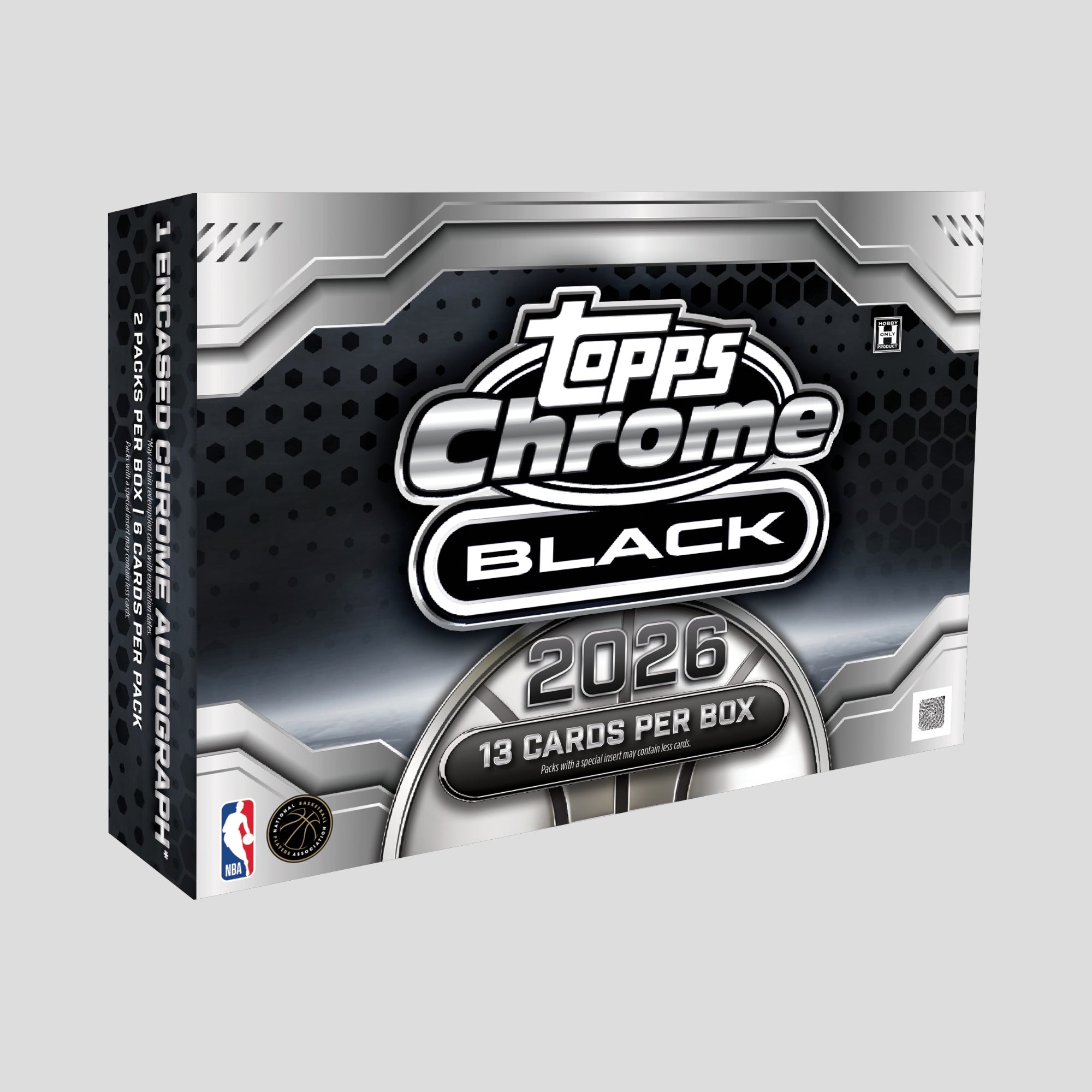 2025-26 TOPPS CHROME BLACK BASKETBALL HOBBY BOX