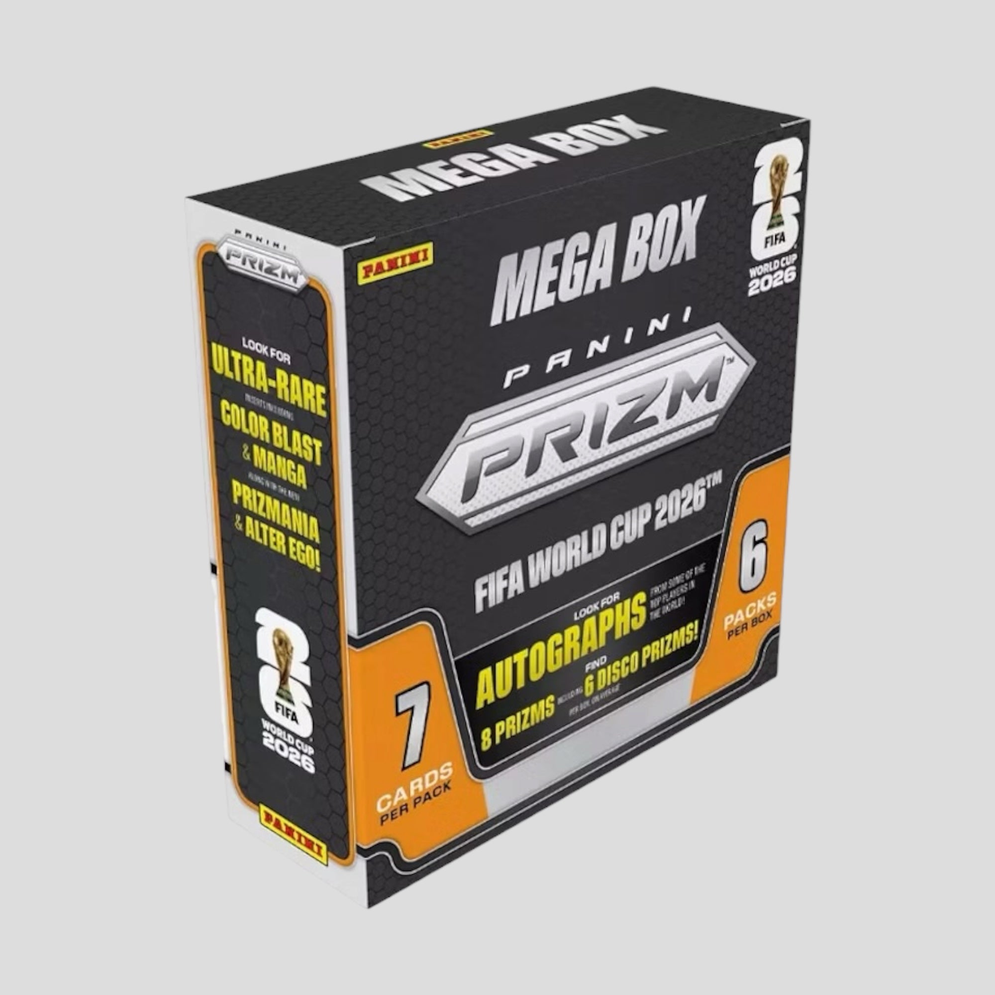 2026 PANINI PRIZM FIFA WORLD CUP MEGA BOX