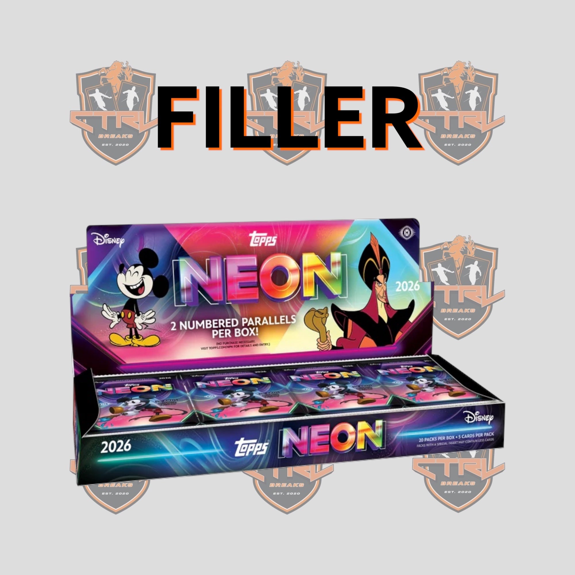 *NO LOSER FILLER* DISNEY NEON #1