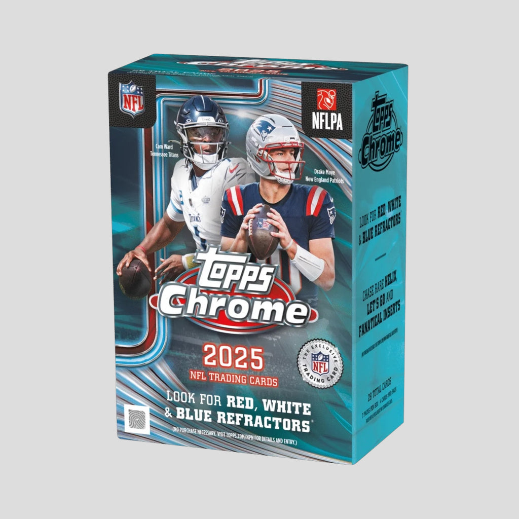 2025 TOPPS CHROME FOOTBALL VALUE BOX