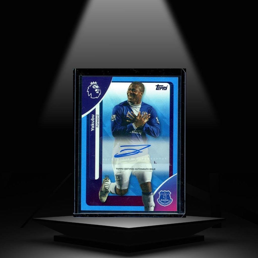 2025-26 TOPPS PREMIER LEAGUE YAKUBU #/150 AUTOGRAPH