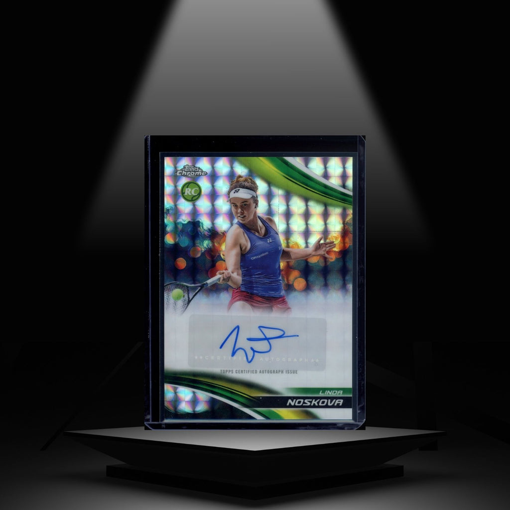 2025 TOPPS CHROME TENNIS LINDA NOSKOVA RC AUTOGRAPH