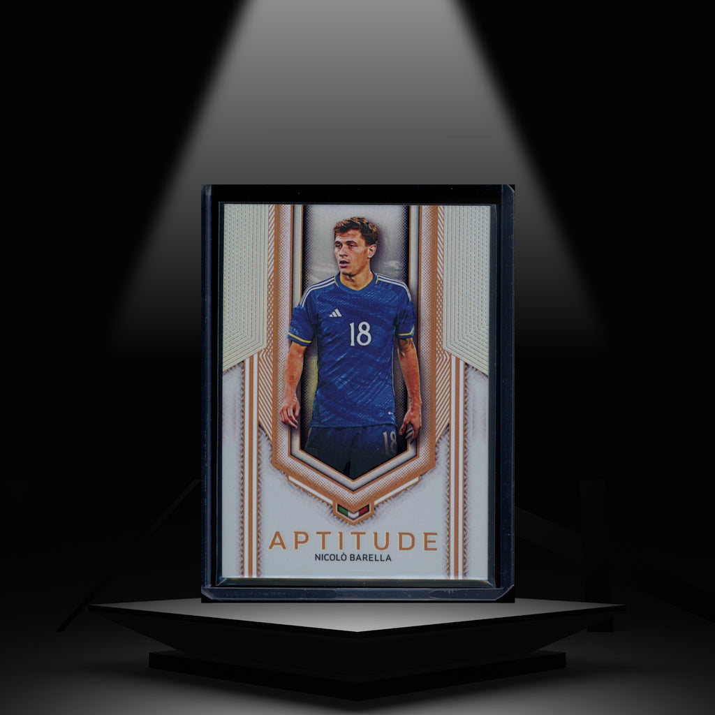 2025 FUTERA WORLD FOOTBALL PLATINUM NICOLO BARELLA #/19