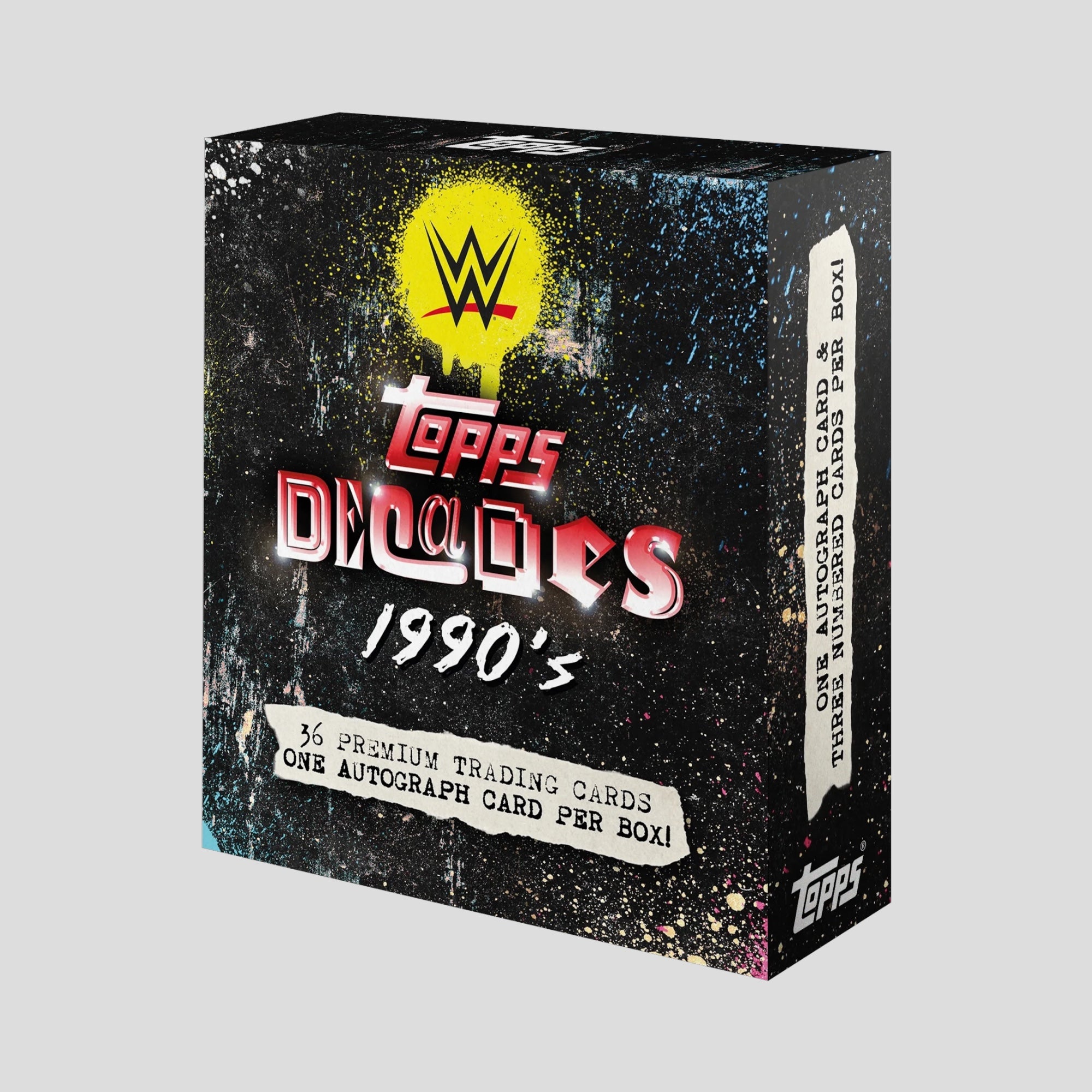 2026 TOPPS DECADES WWE 90's EDITION HOBBY BOX