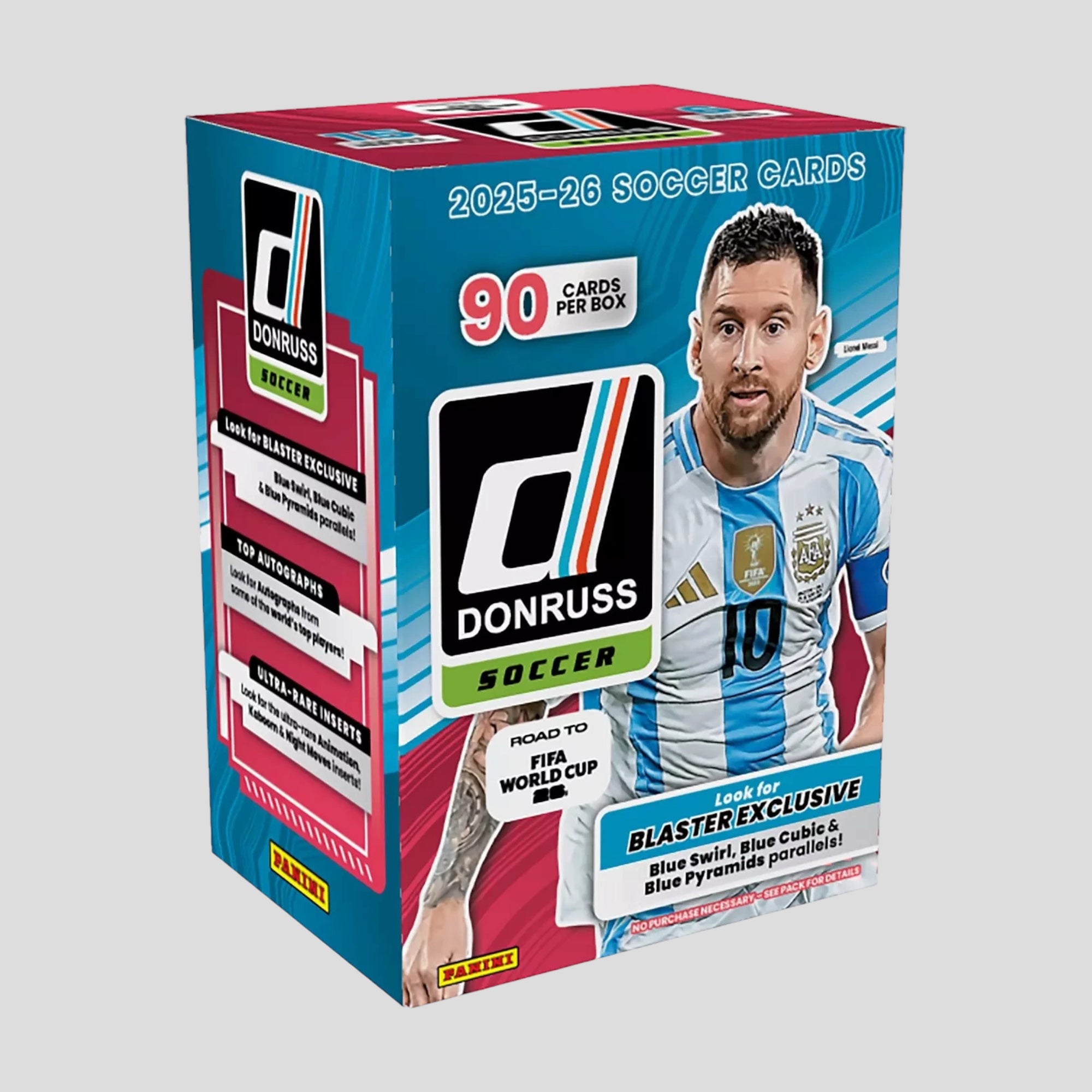 2025-26 PANINI DONRUSS ROAD TO WORLD CUP SOCCER BLASTER BOX