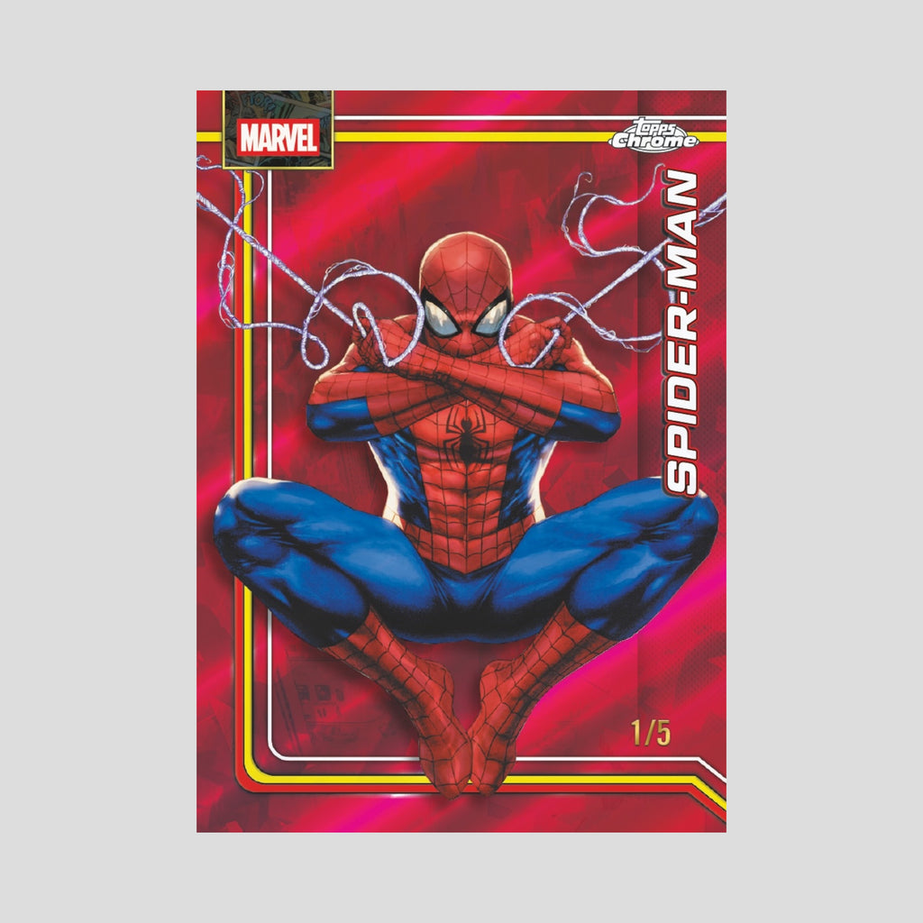 2026 TOPPS CHROME MARVEL COMICS SAPPHIRE HOBBY BOX
