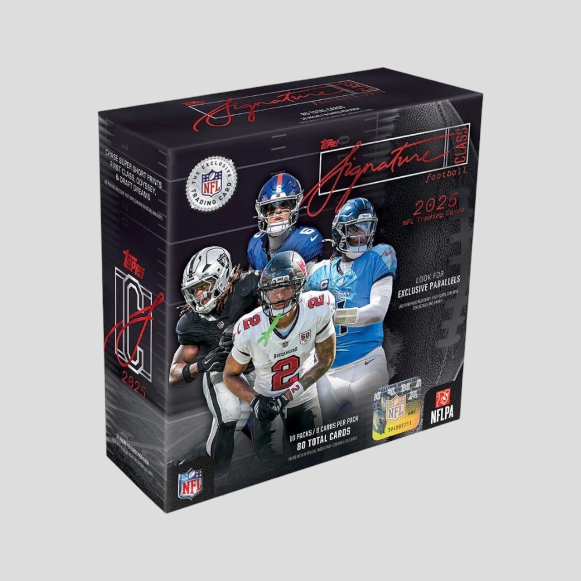2025 TOPPS NFL SIGNATURE CLASS FOOTBALL MEGA BOX