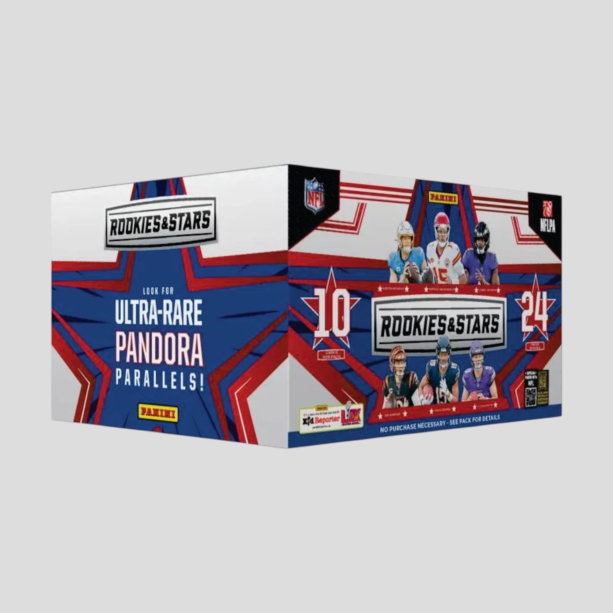 2024 PANINI ROOKIES & STARS FOOTBALL RETAIL BOX